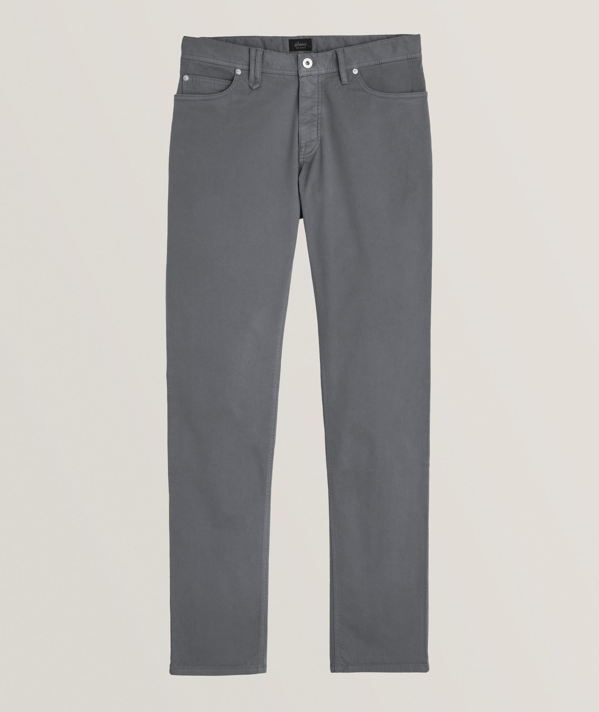 Garment Dyed Stretch-Cotton Pants  image 0