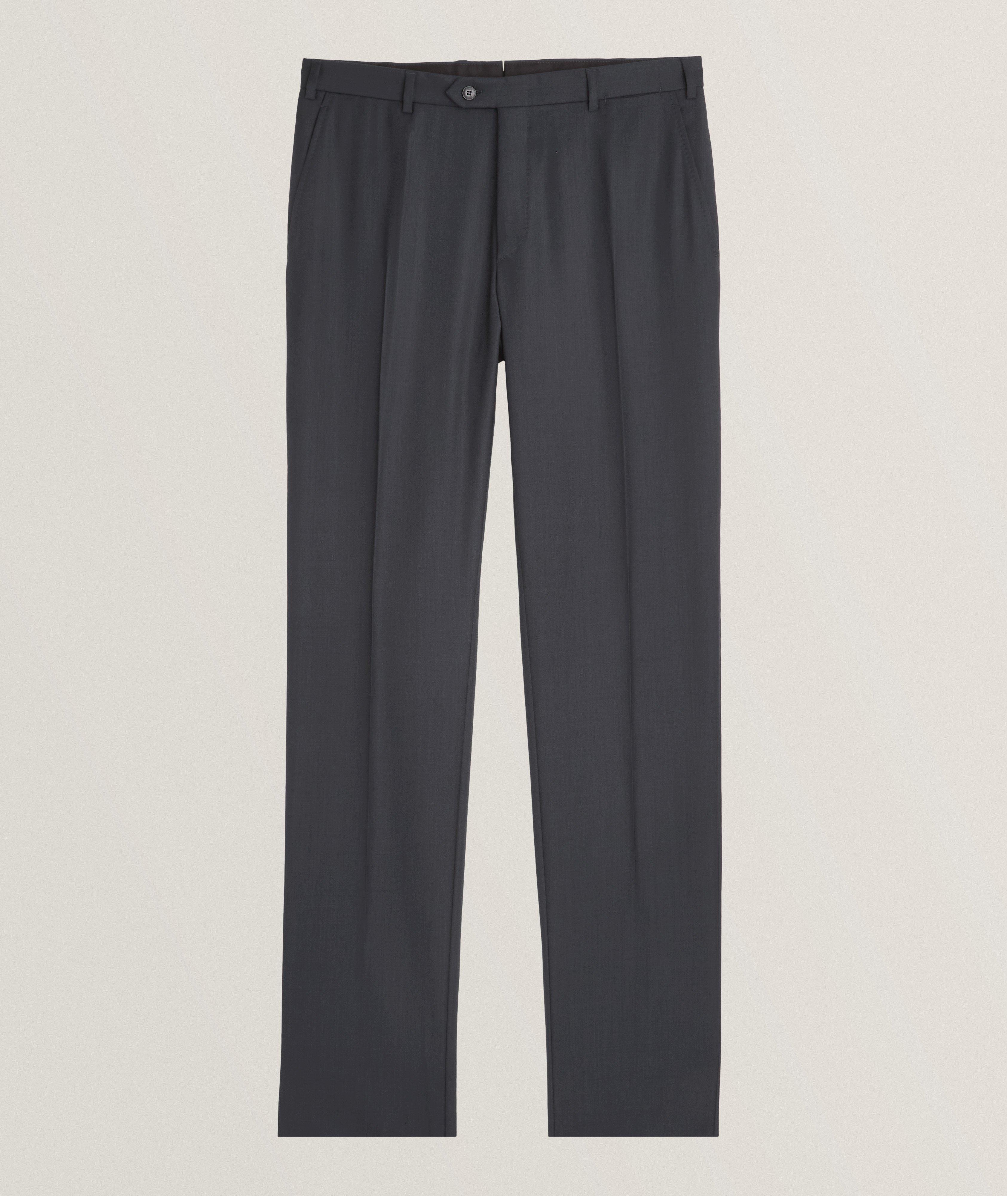 Super 130 Sharkskin Dress Pants image 0