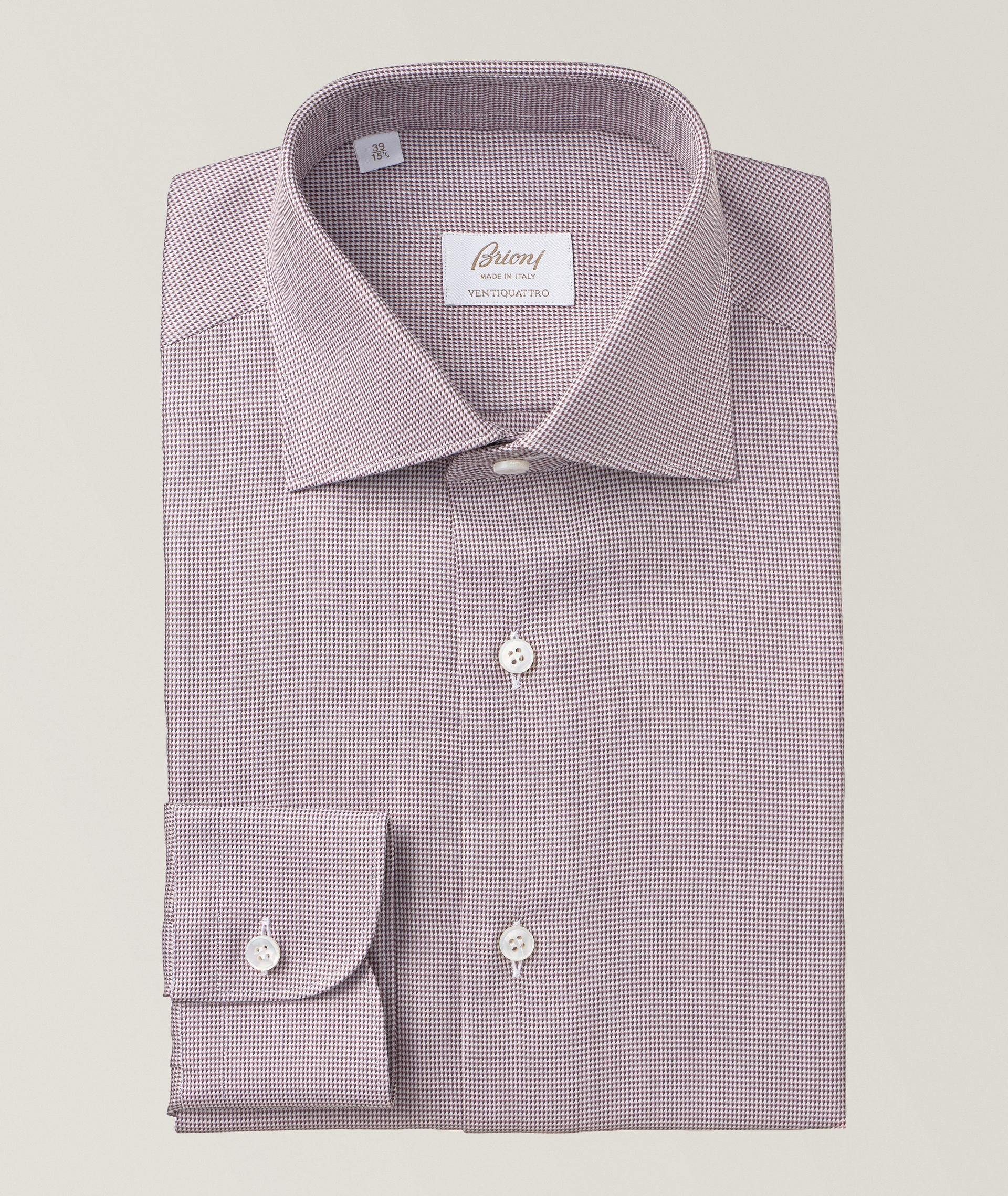William Micro Houndstooth Dress Shirt  image 0