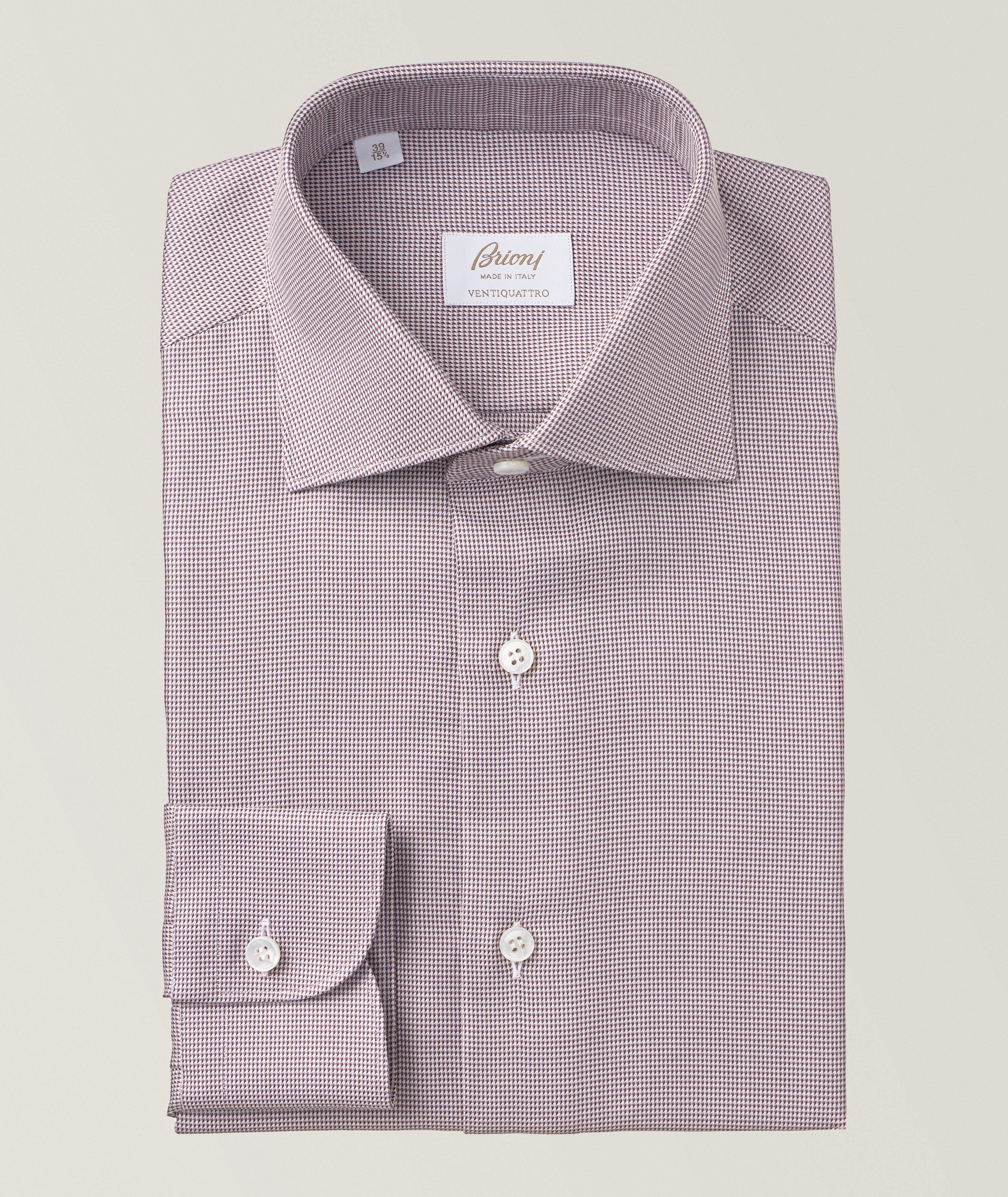 William Micro Houndstooth Dress Shirt  image 0