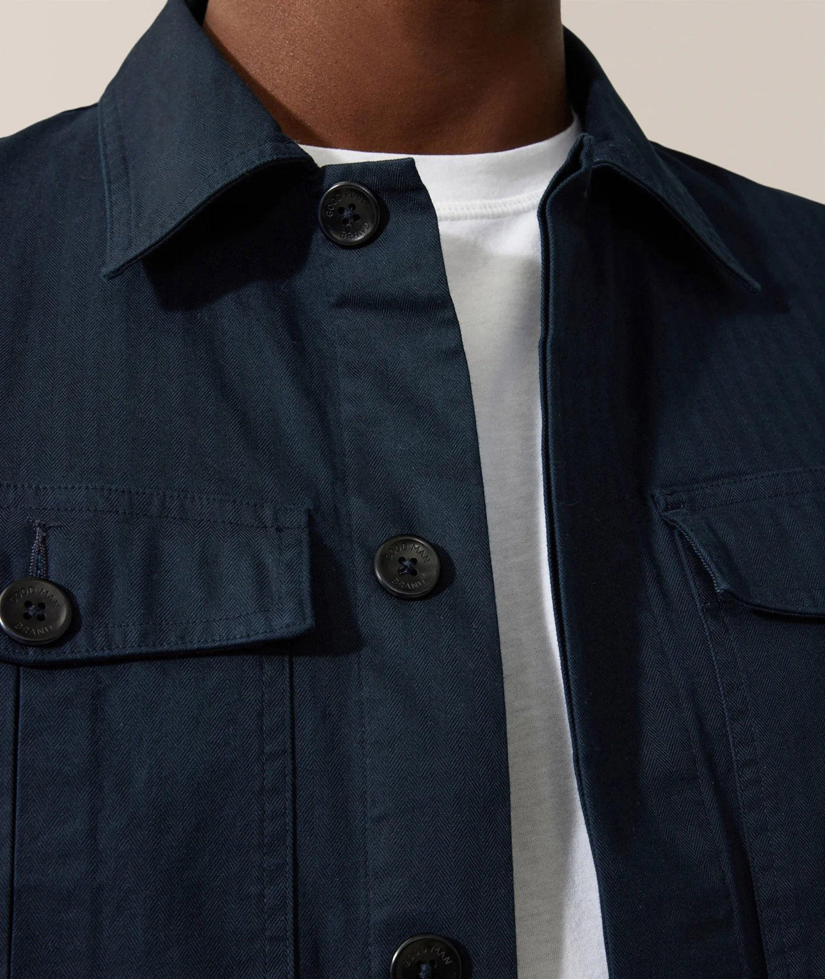 Chore Stretch Twill Overshirt image 3