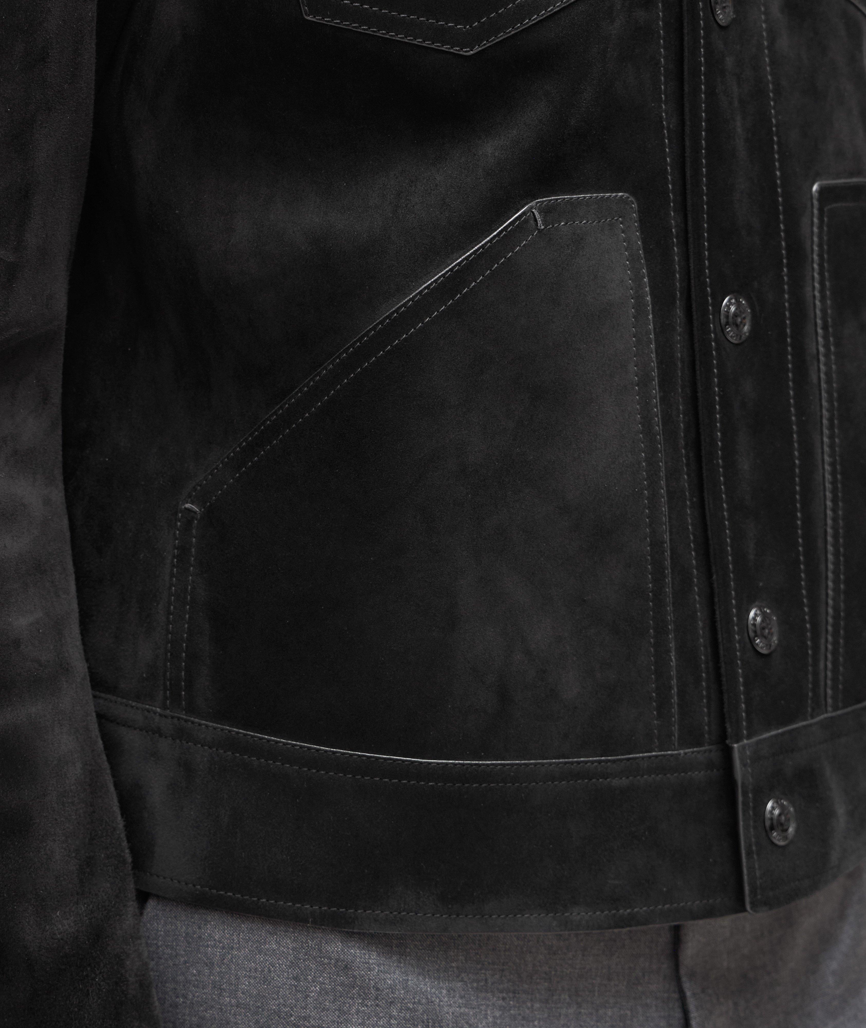 Blouson de style western en suède image 4