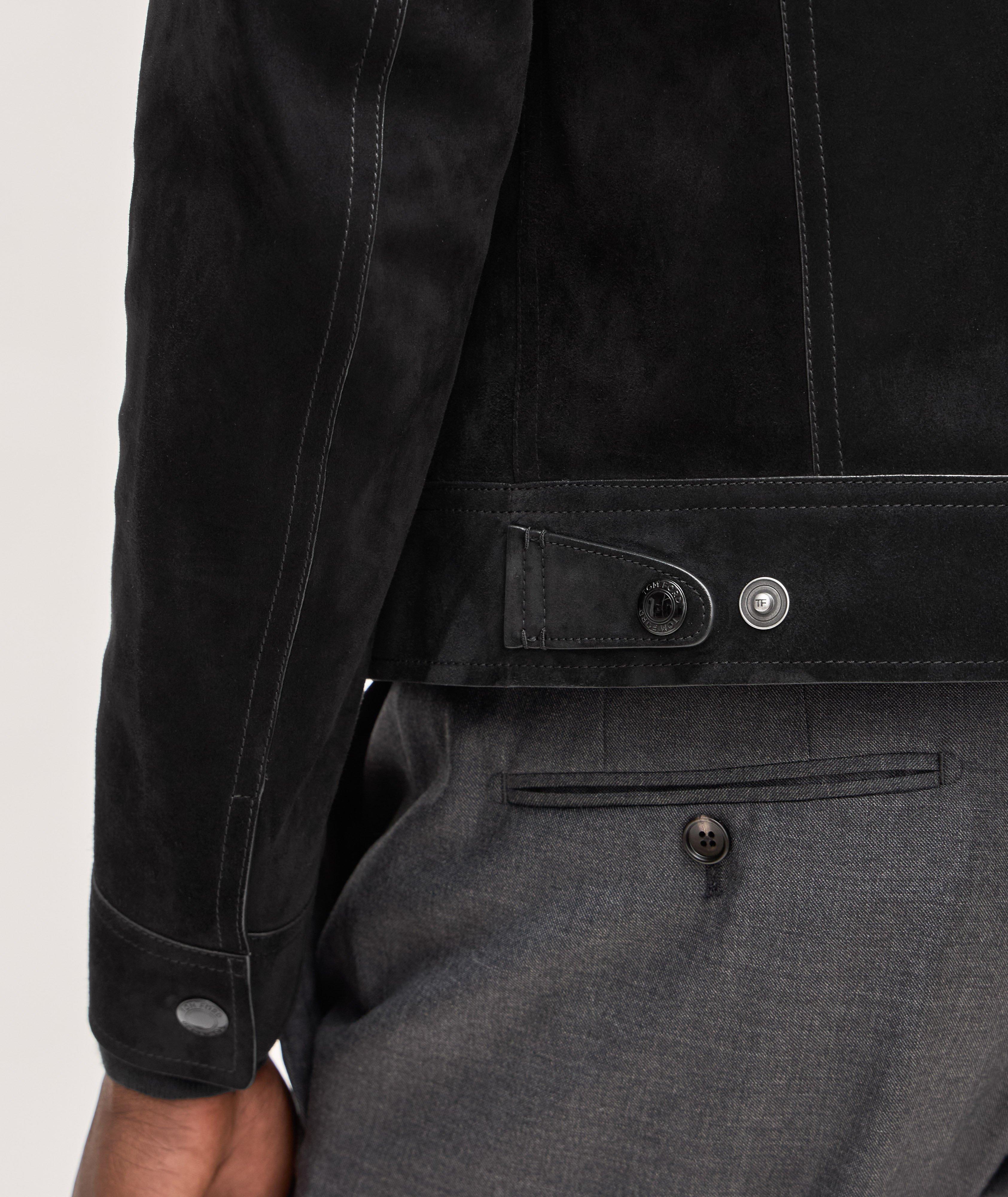 Blouson de style western en suède image 5