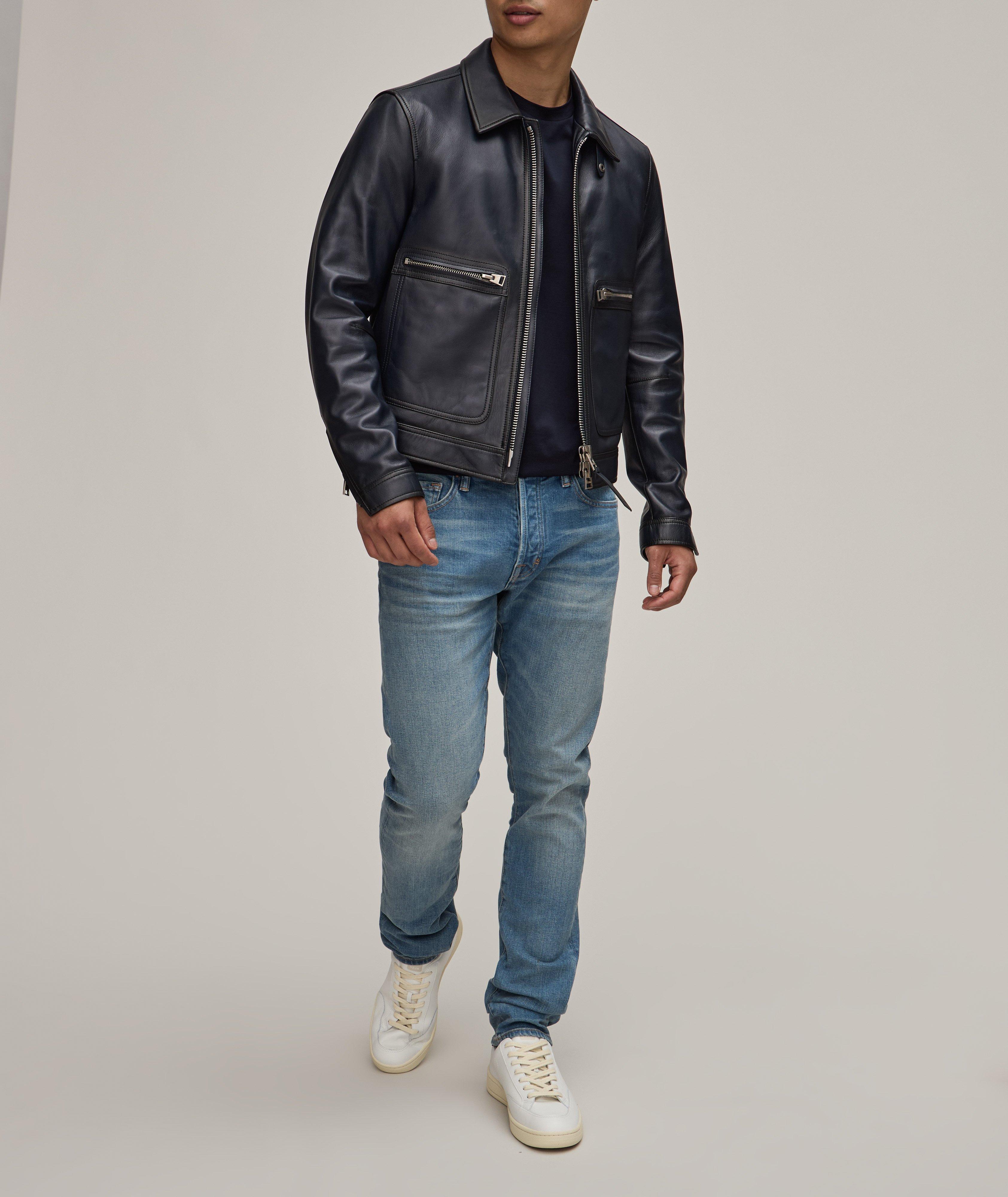 Leather Blouson image 4