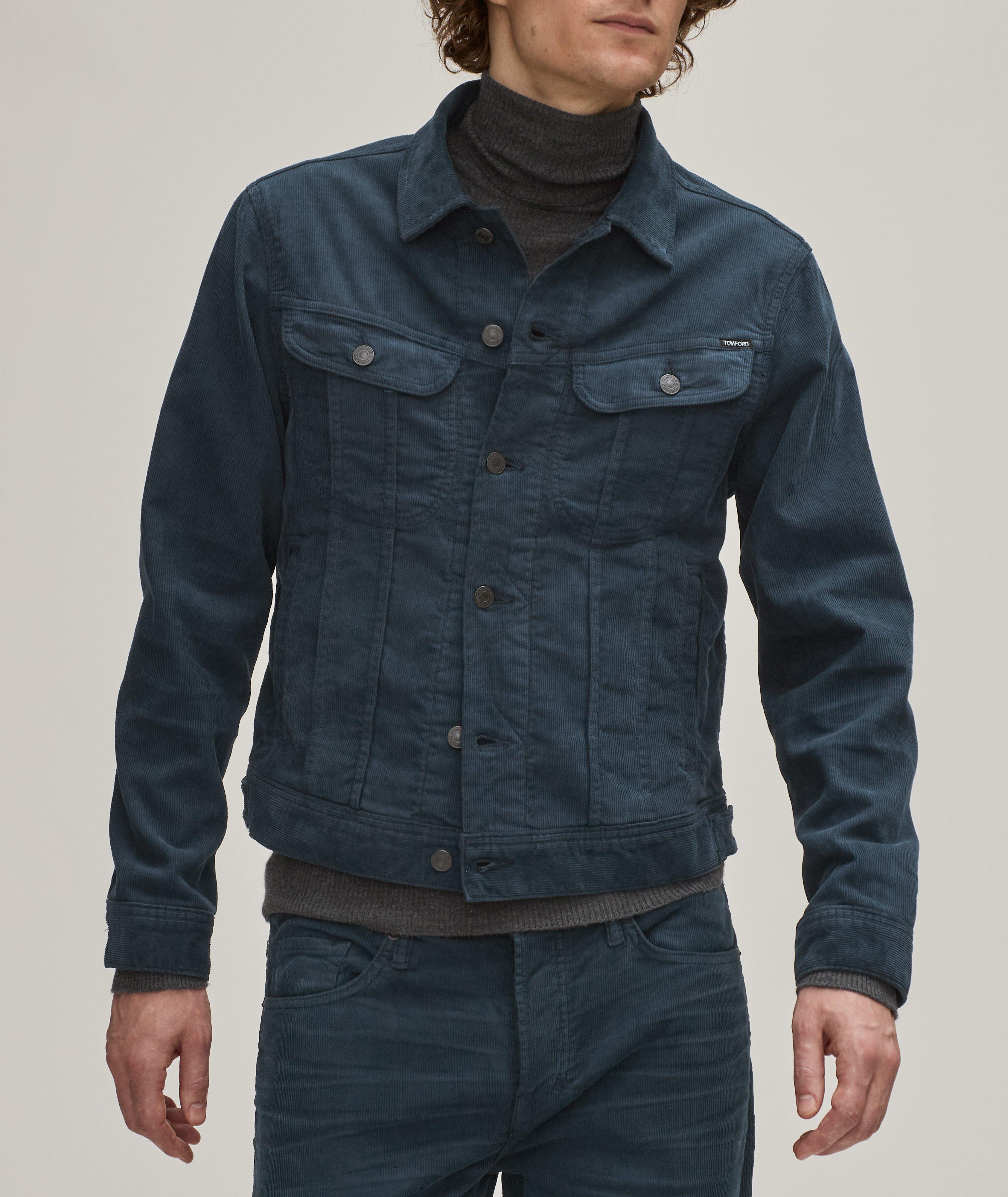 Icon Cotton-Blend Denim Jacket image 1