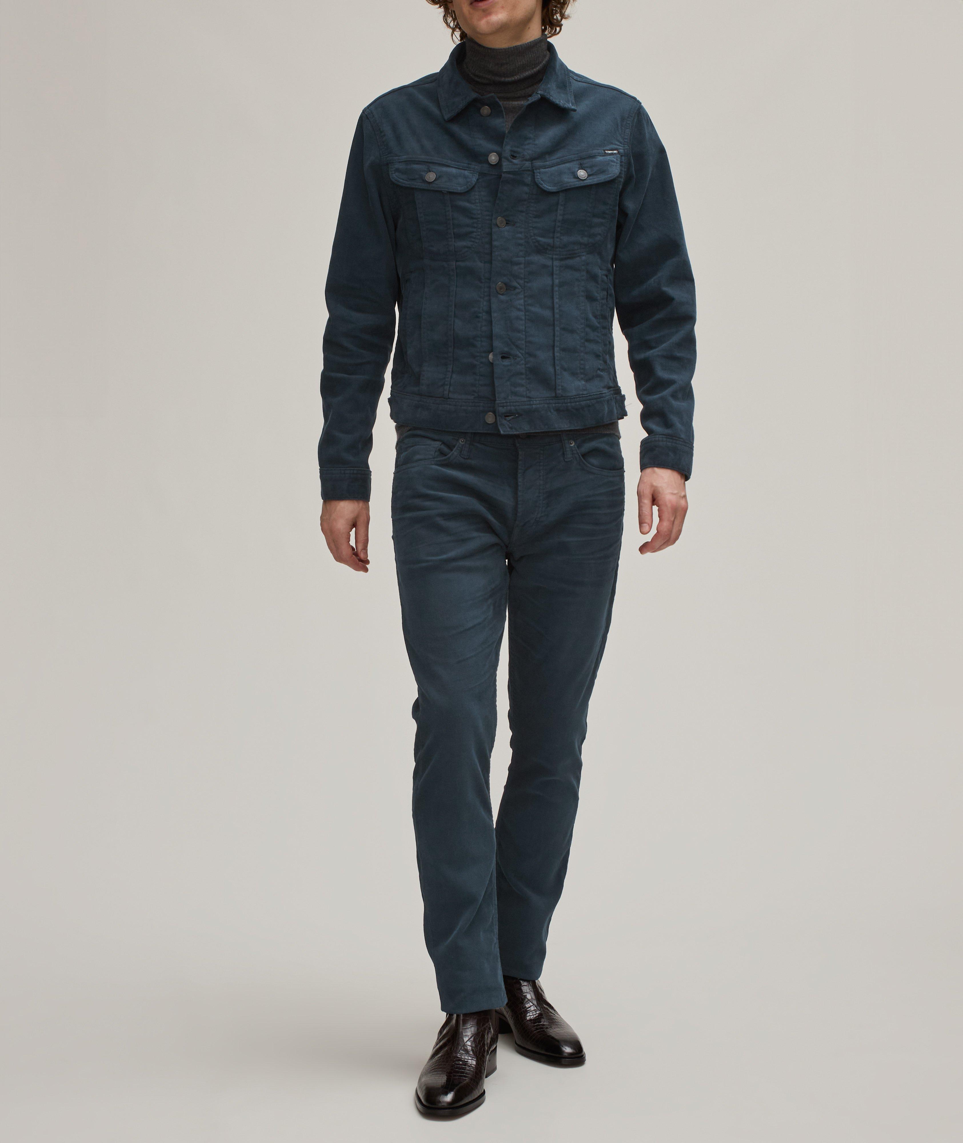 Icon Cotton-Blend Denim Jacket image 5