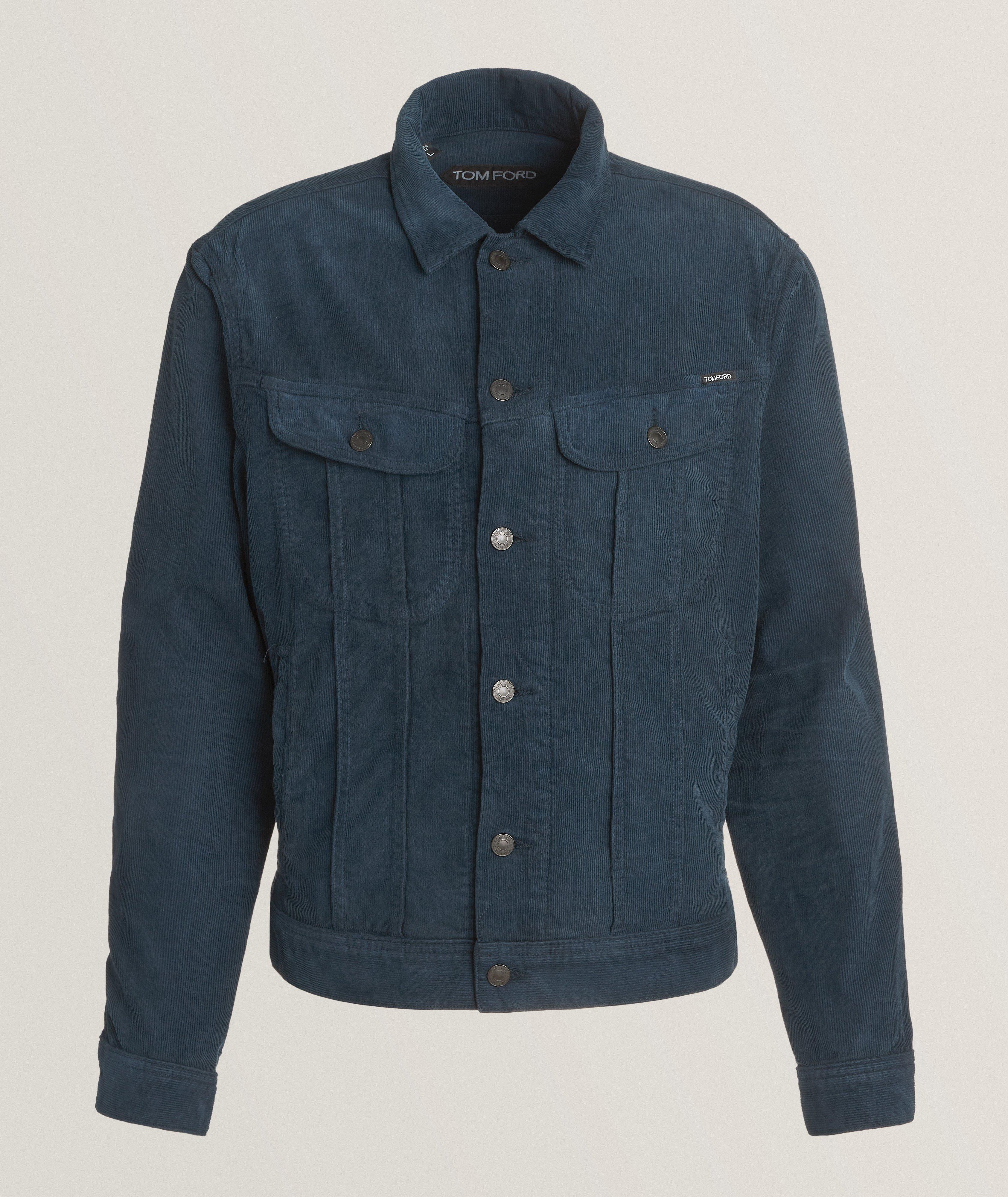 Icon Cotton-Blend Denim Jacket image 0