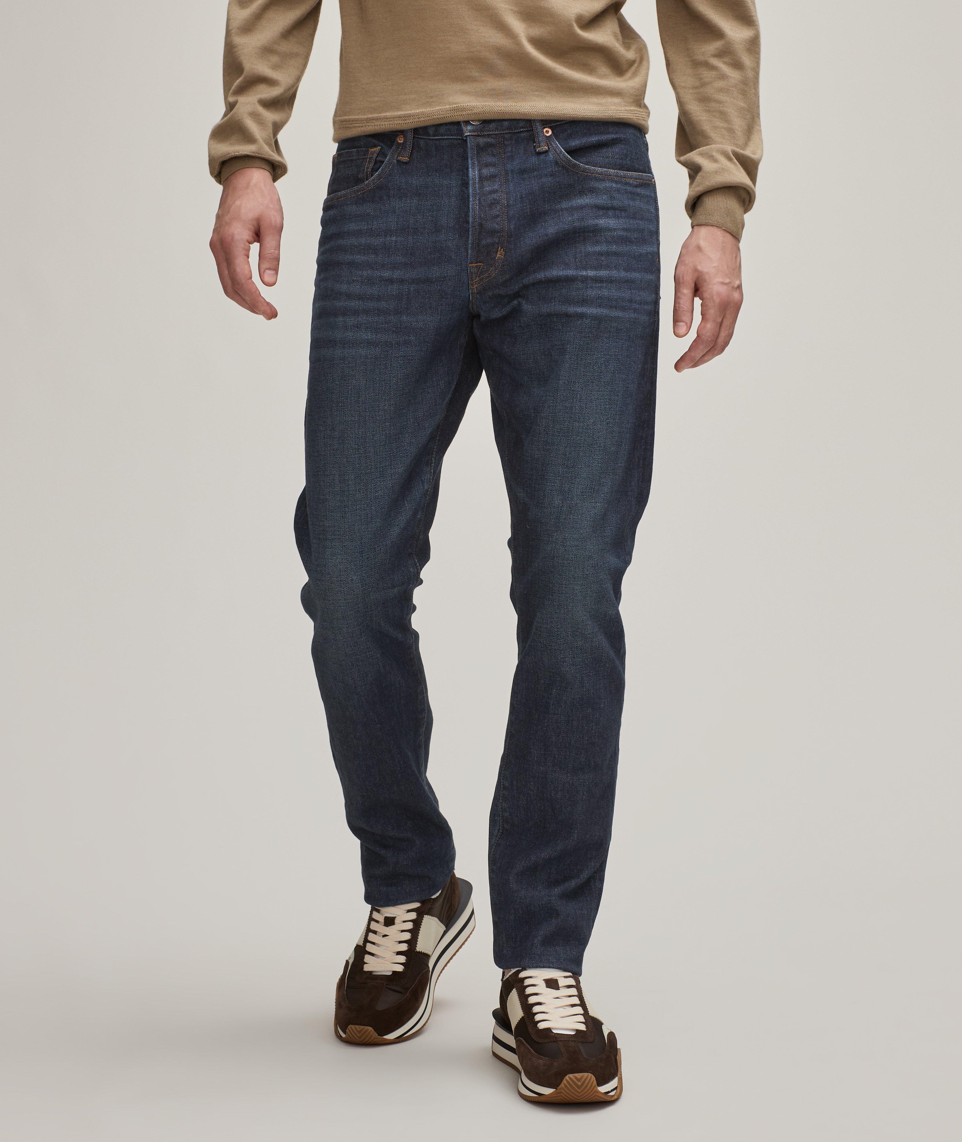 Selvedge Slim-Fit Jeans image 1