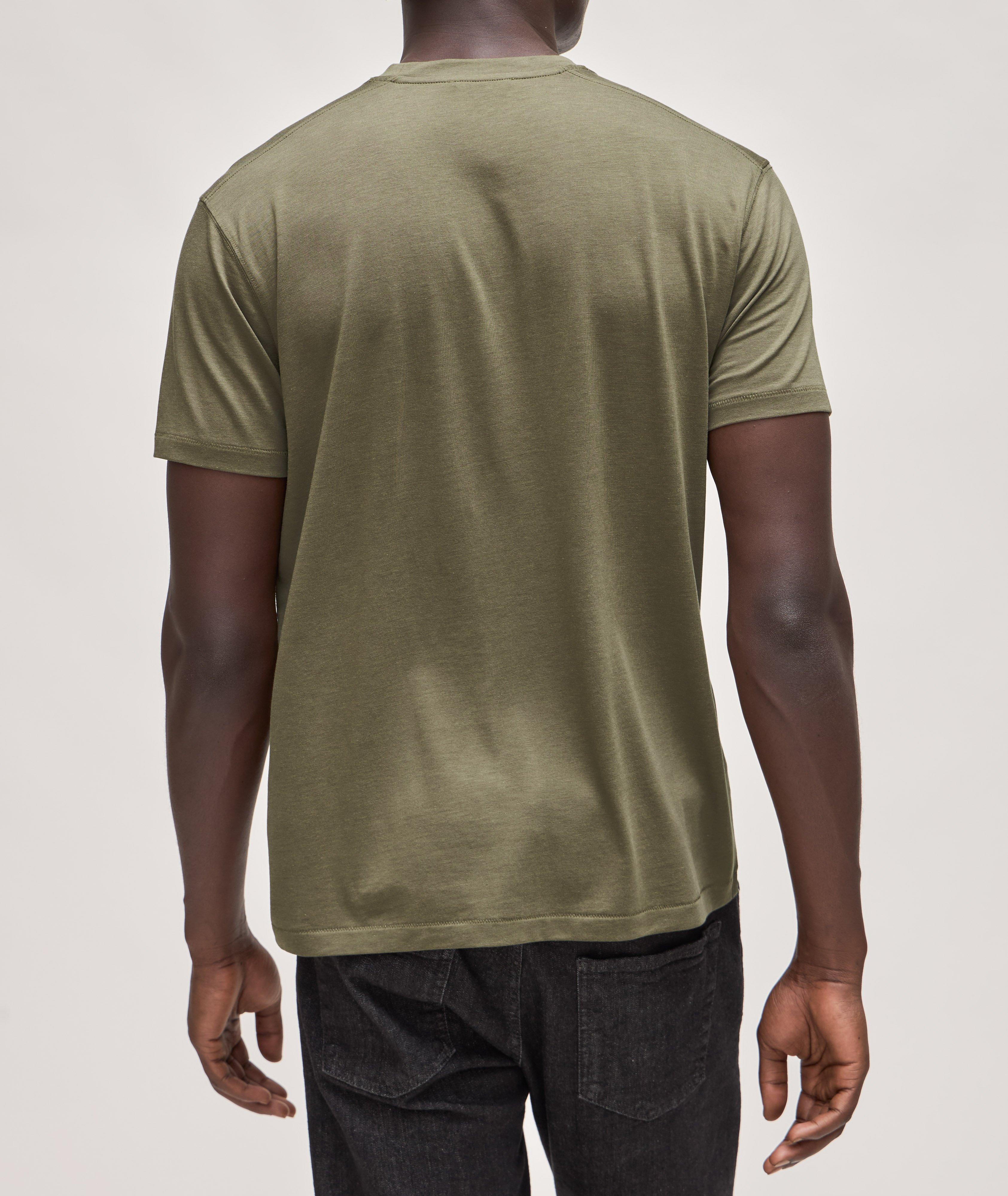 Slim-Fit Lyocell-Cotton T-Shirt image 2