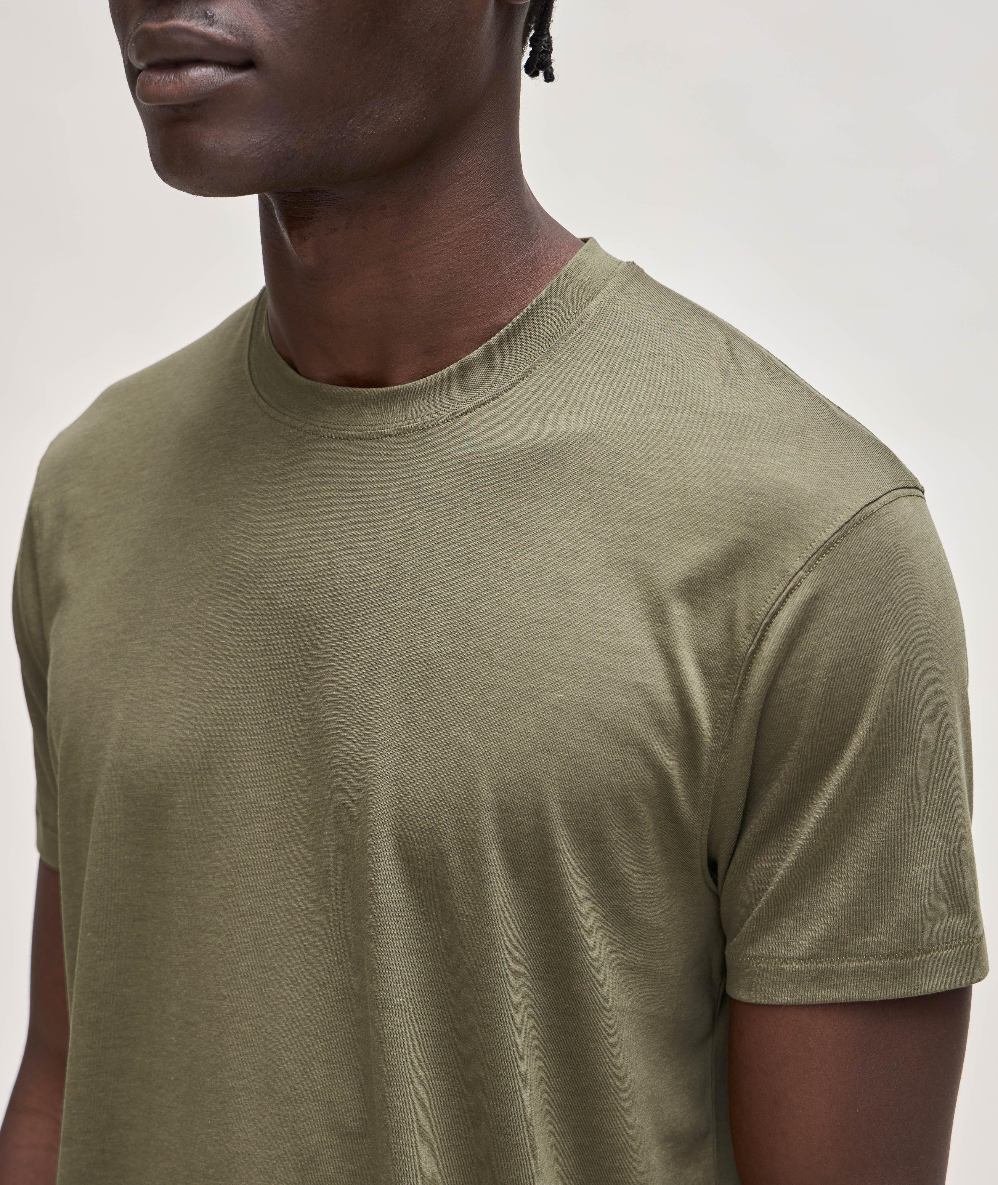 Slim-Fit Lyocell-Cotton T-Shirt image 3