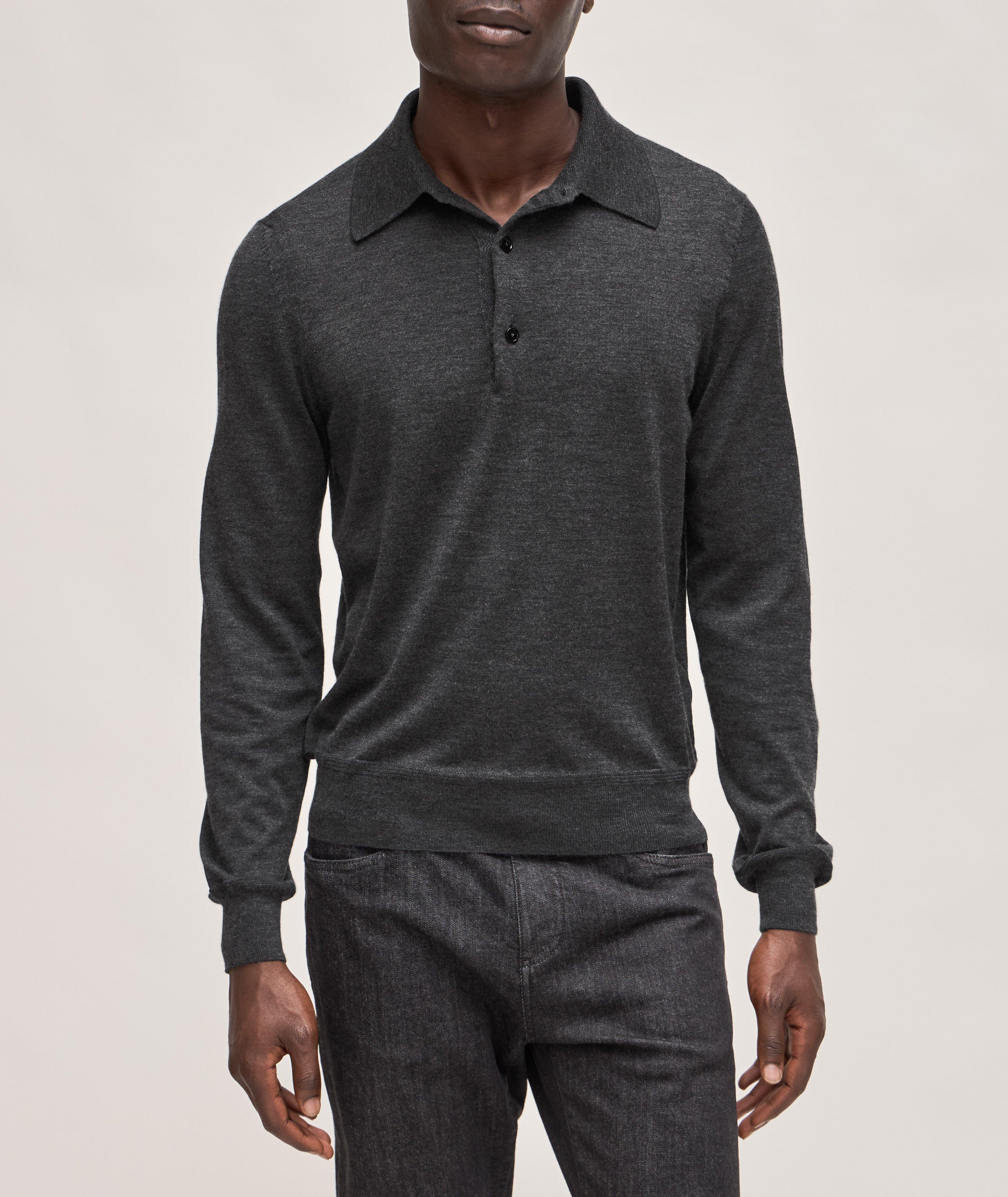 Slim-Fit Cashmere-Blend Polo image 1