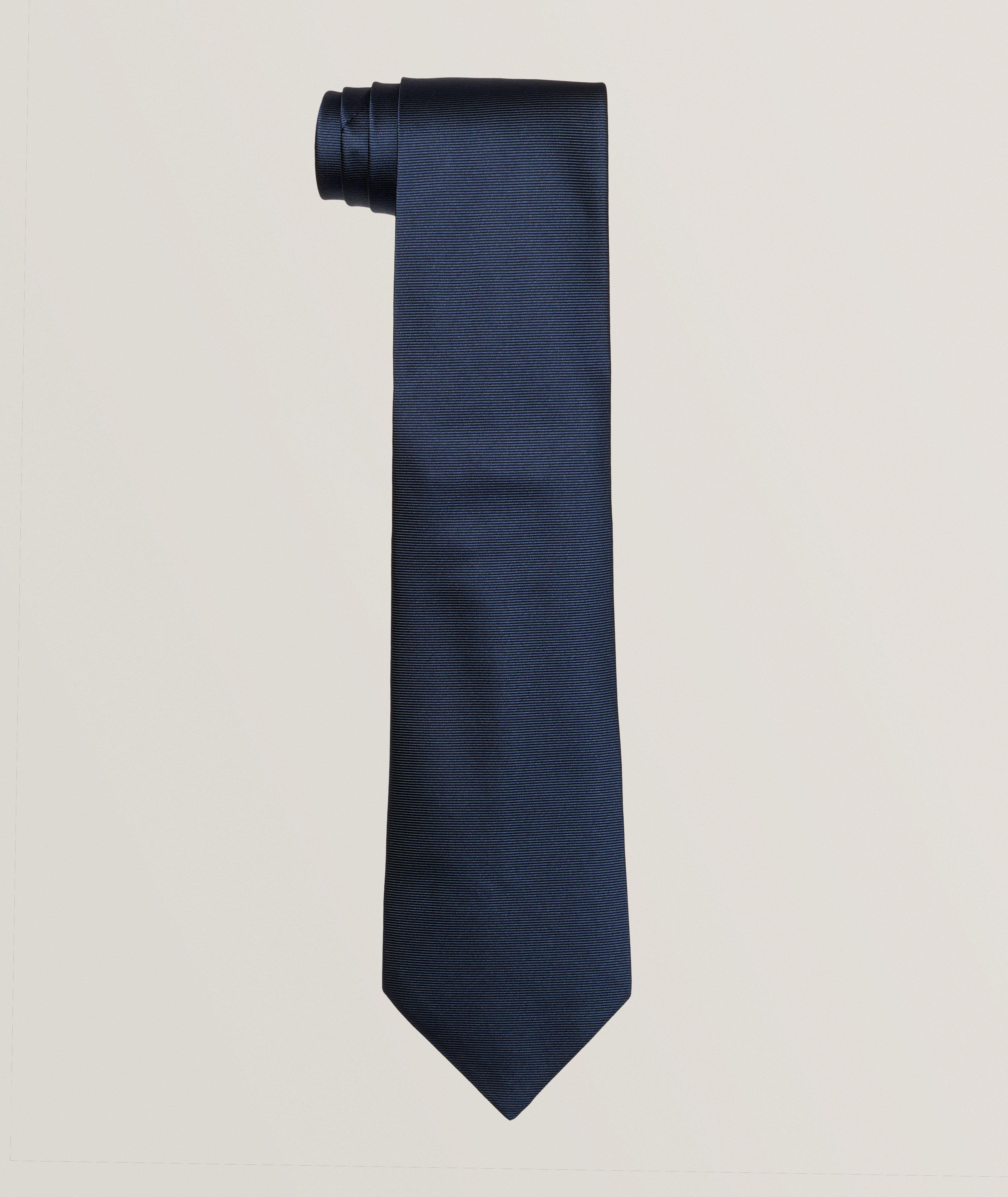 Solid Twill Silk Tie image 0