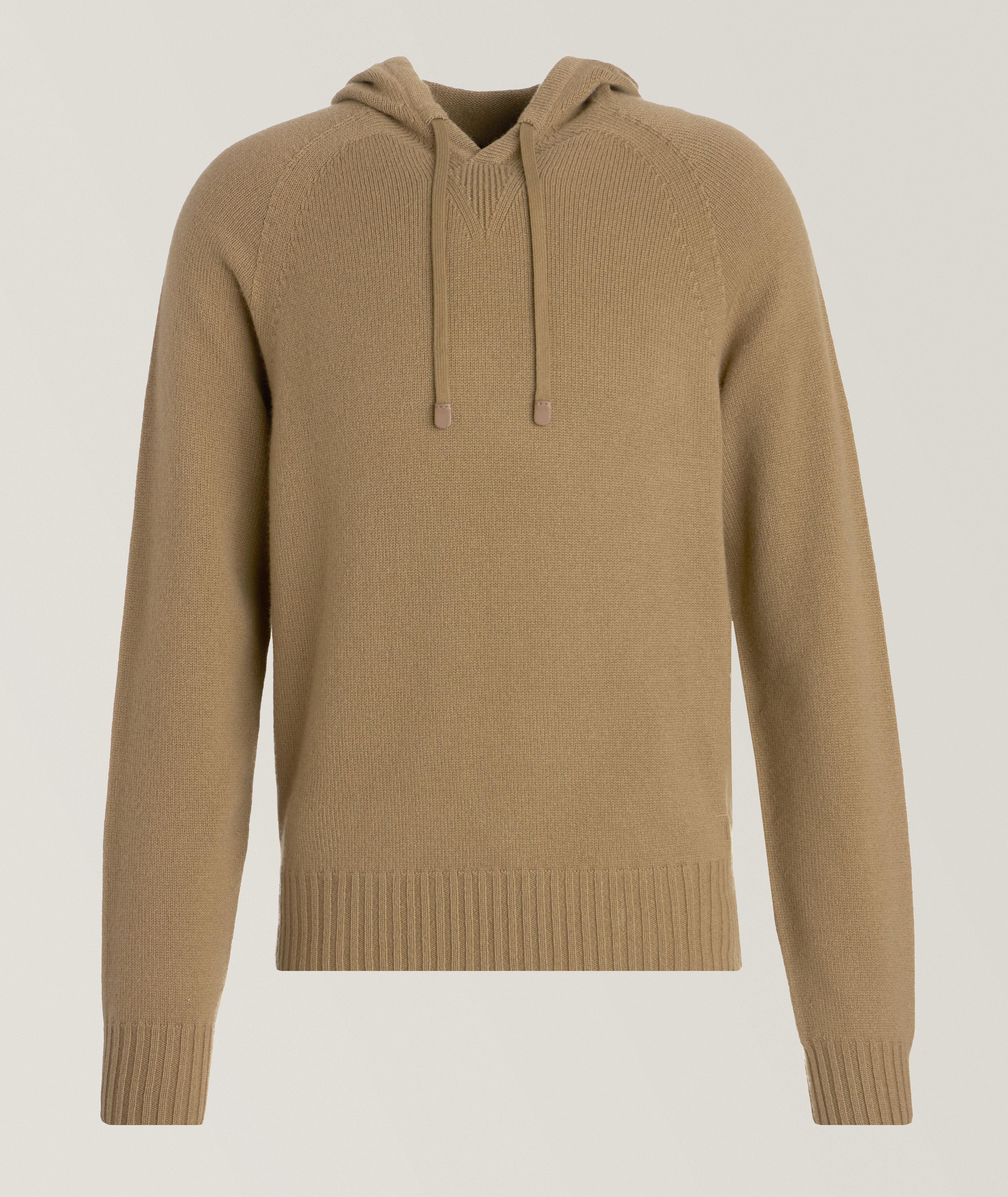 Seamless Cashmere Hooded Sweater  image 0