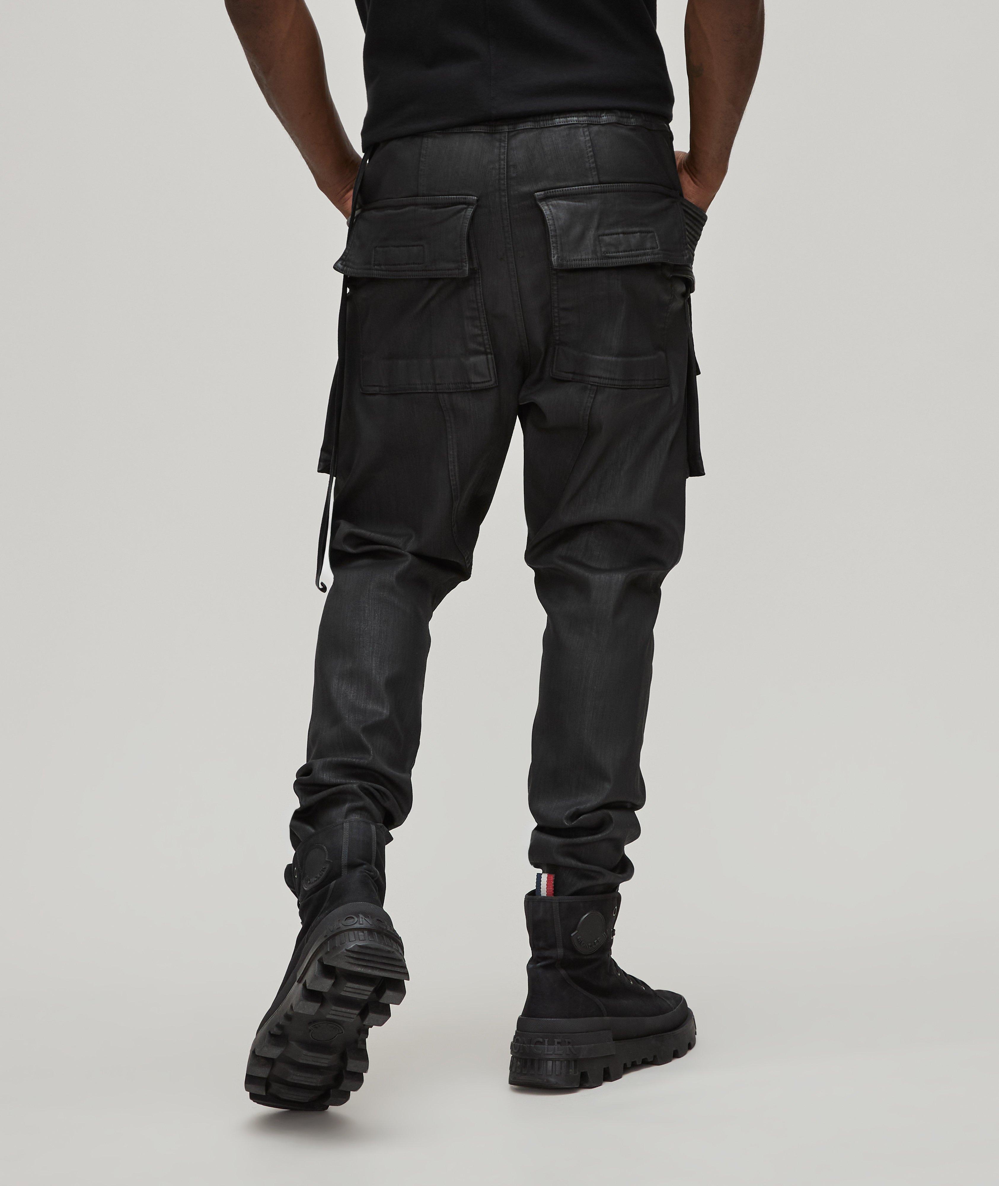 Stretch-Cotton Blend Cargo Pants image 2