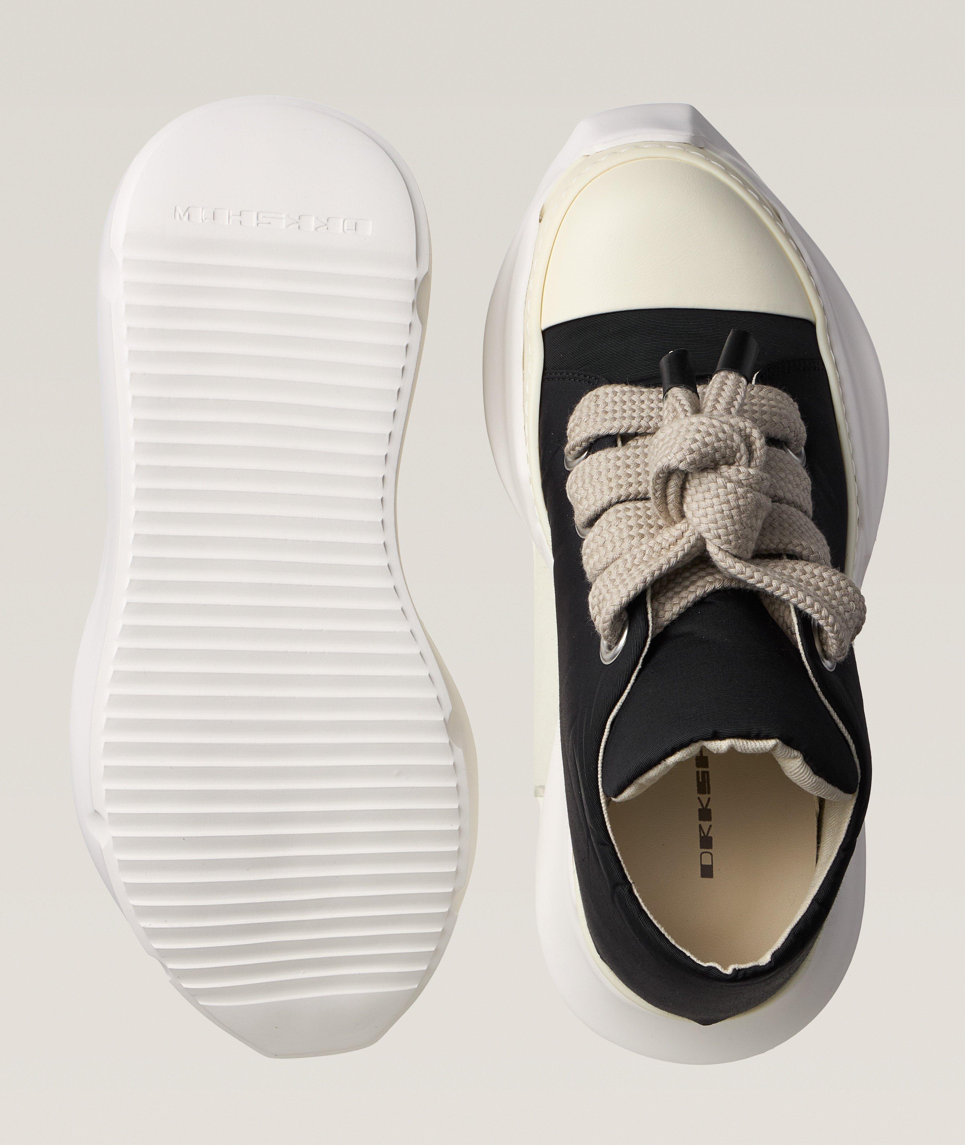 Jumbo Laced Canvas Abstract Sneakers image 2
