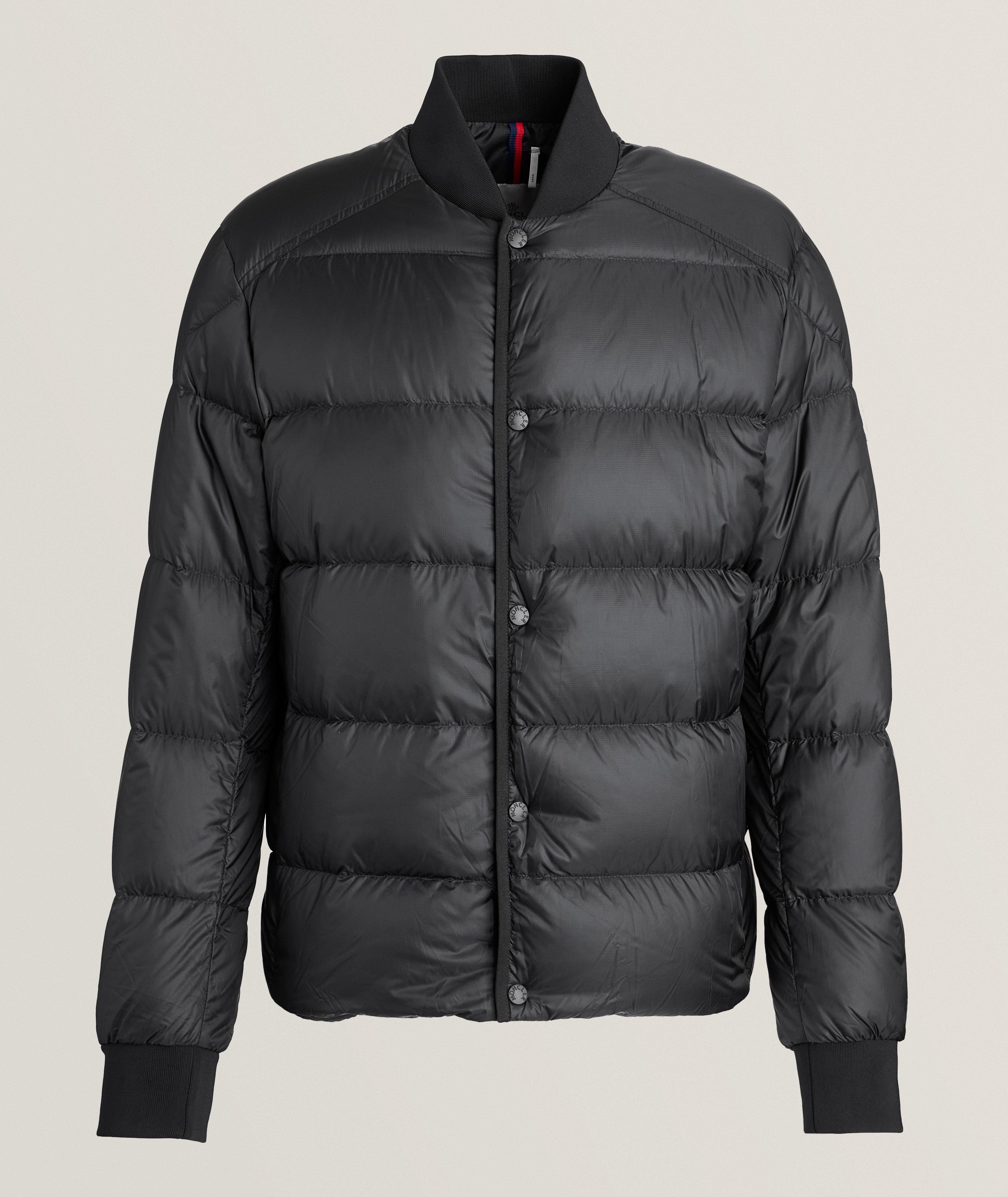 Moncler Bazena Short Down Bomber Jacket Coats Harry Rosen