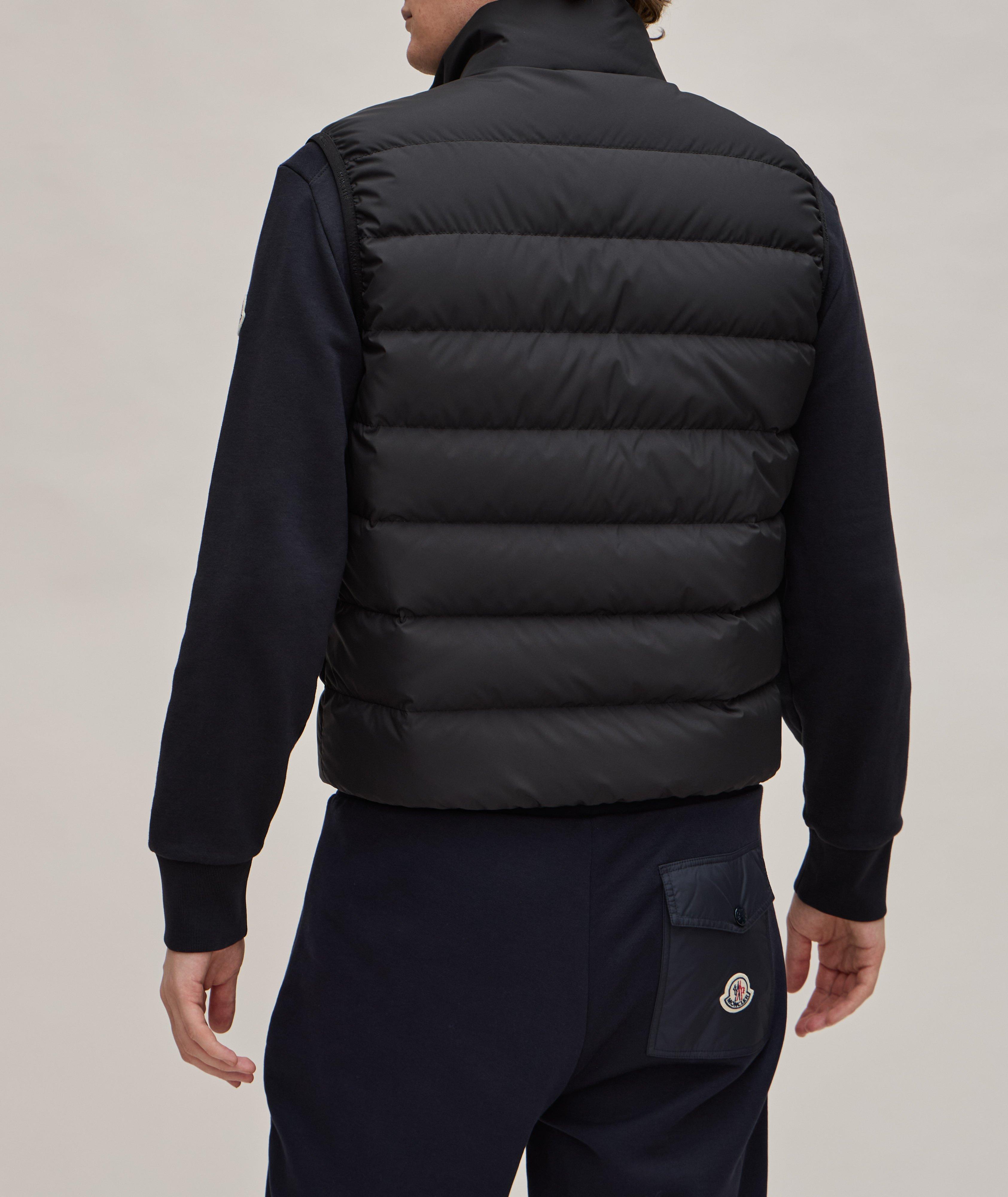 Matt Black Collection Down Vest