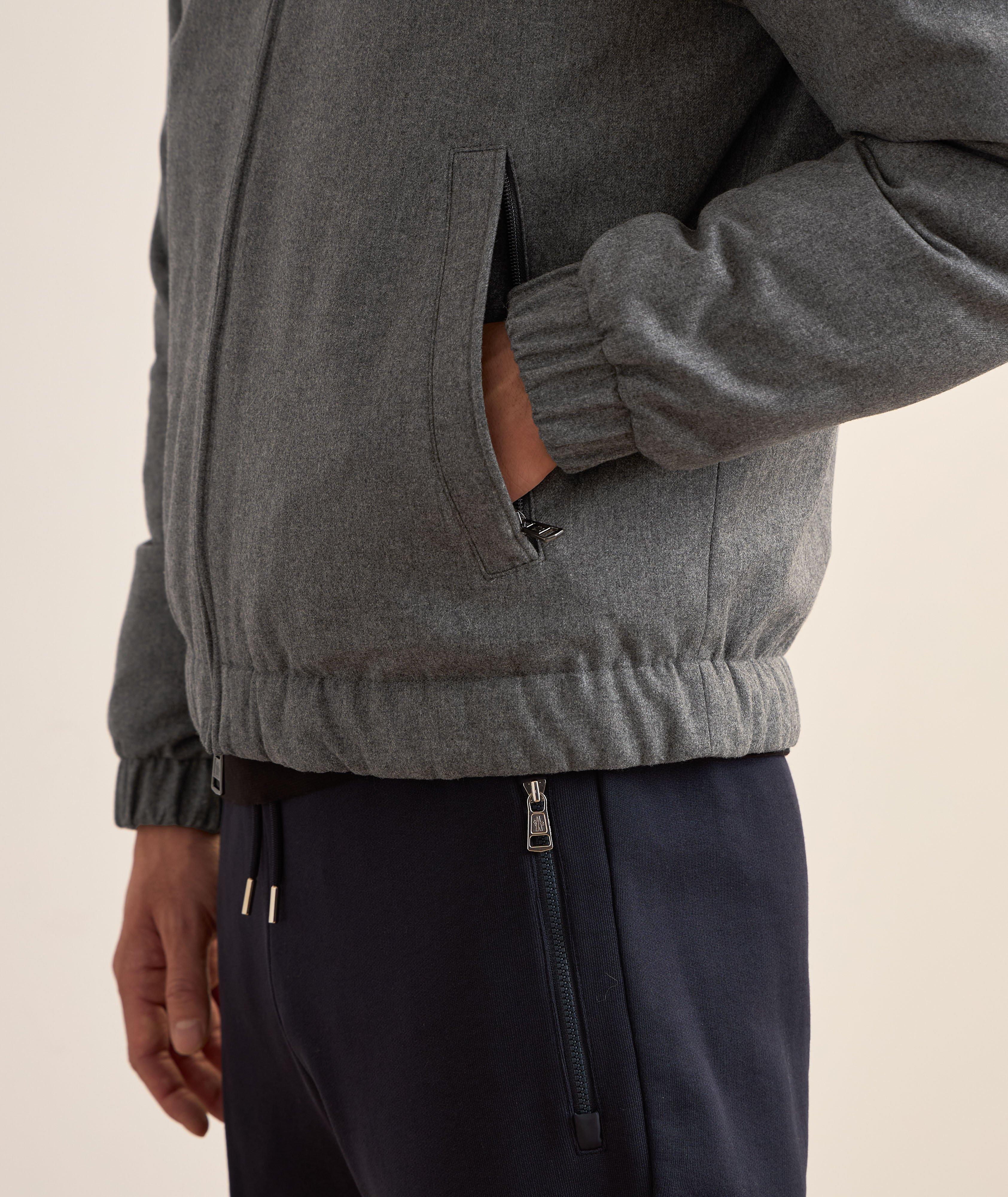 Manteau Torrani en mélange de cachemire et en duvet à capuchon image 4