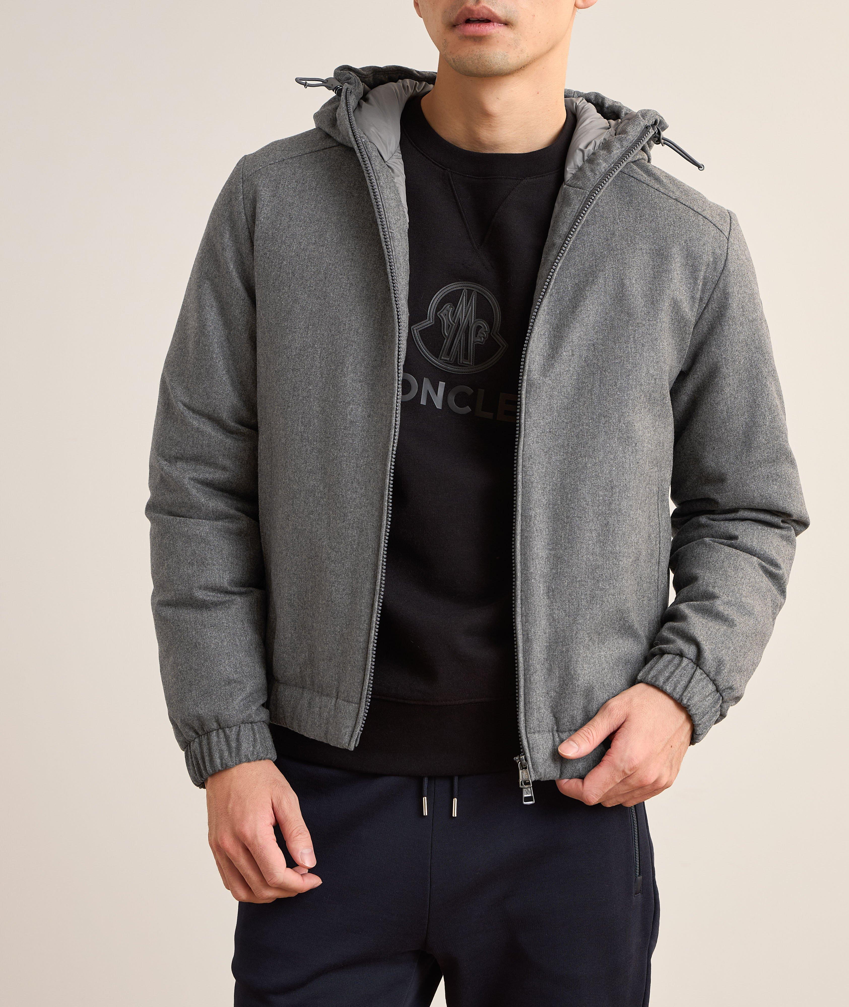 Manteau Torrani en mélange de cachemire et en duvet à capuchon image 5