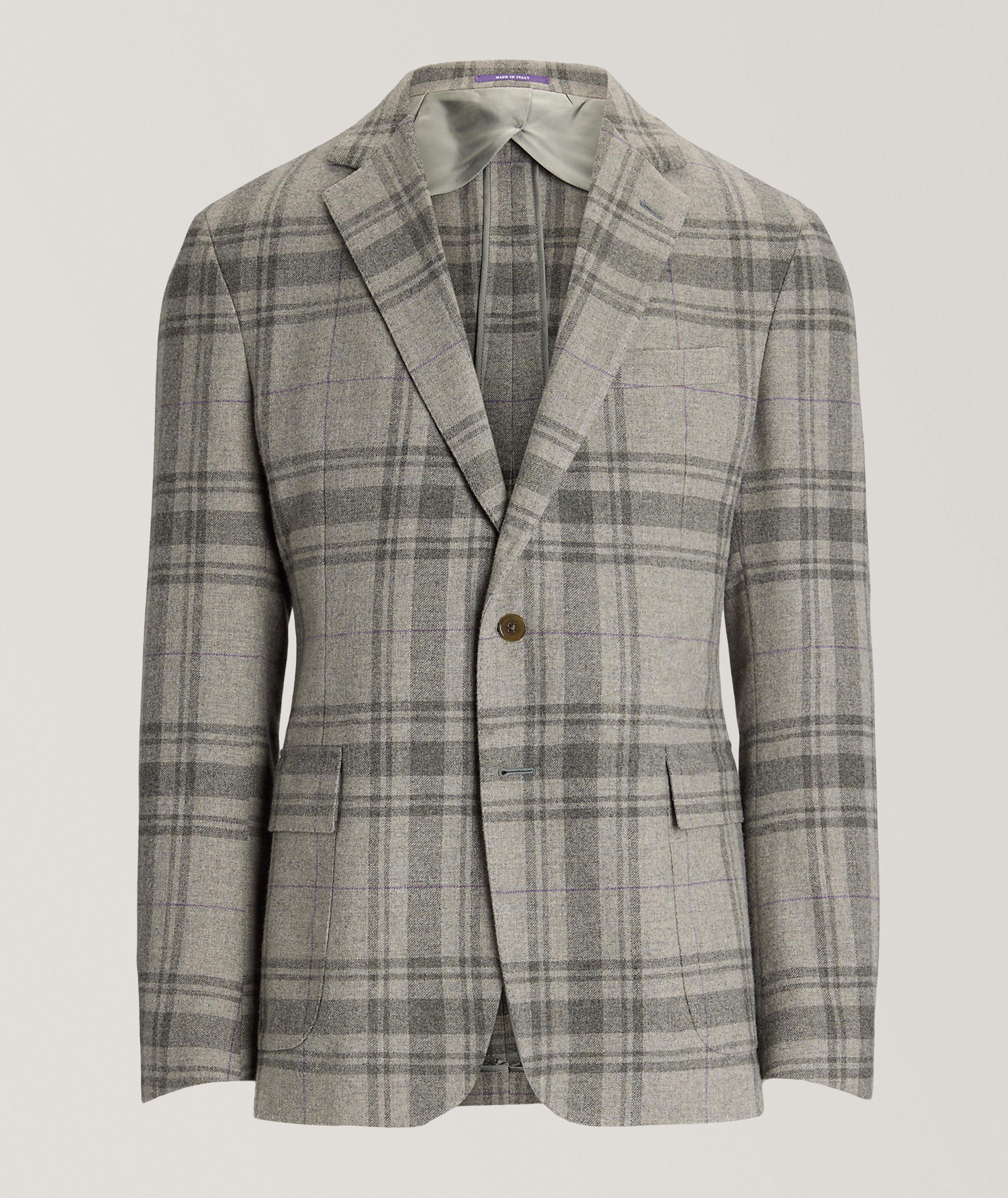 Plaid Wool Sport Jacket  image 0