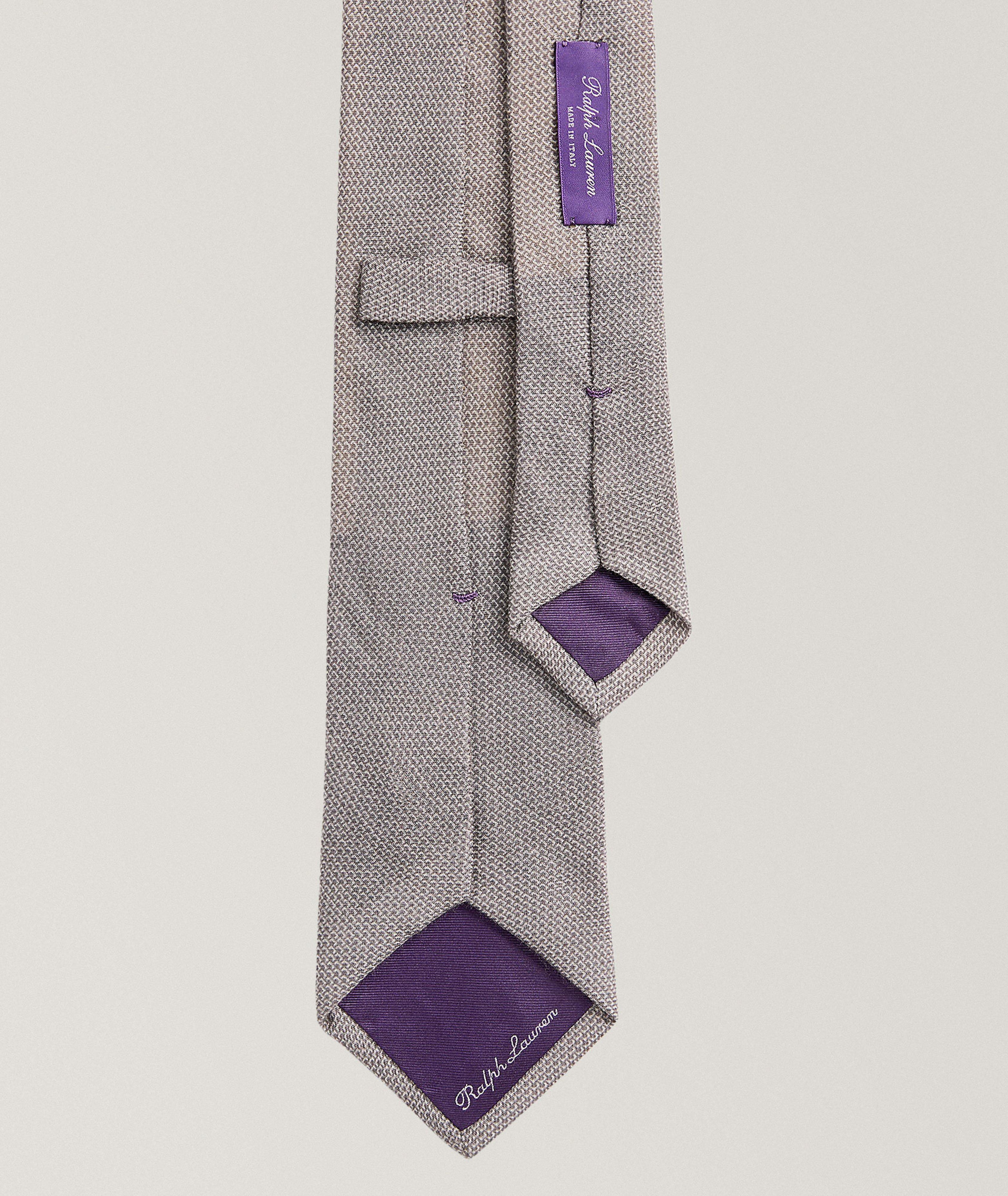 Tweed Cashmere-Silk Tie