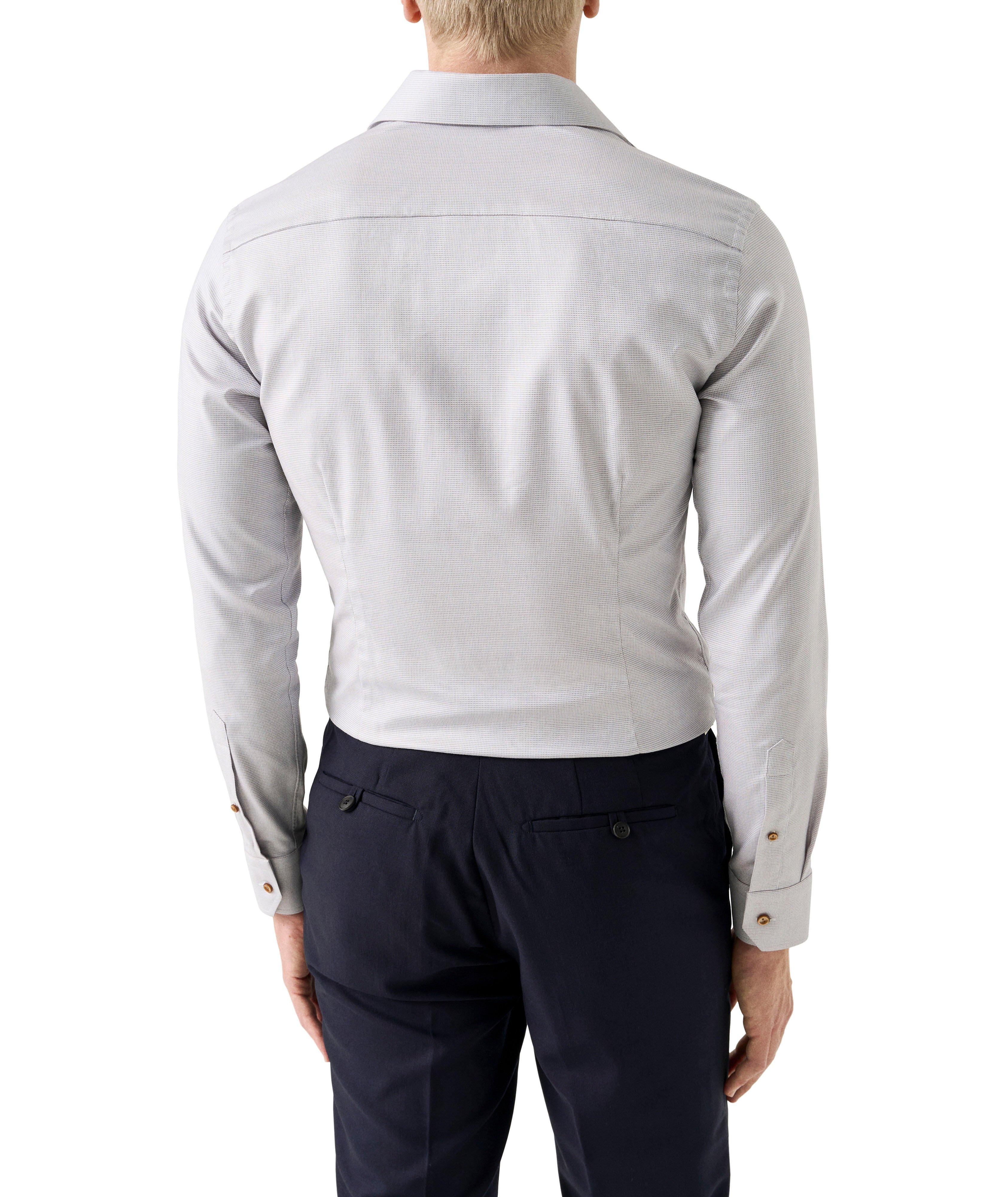 Slim-Fit Cotton-Blend Dress Shirt image 2