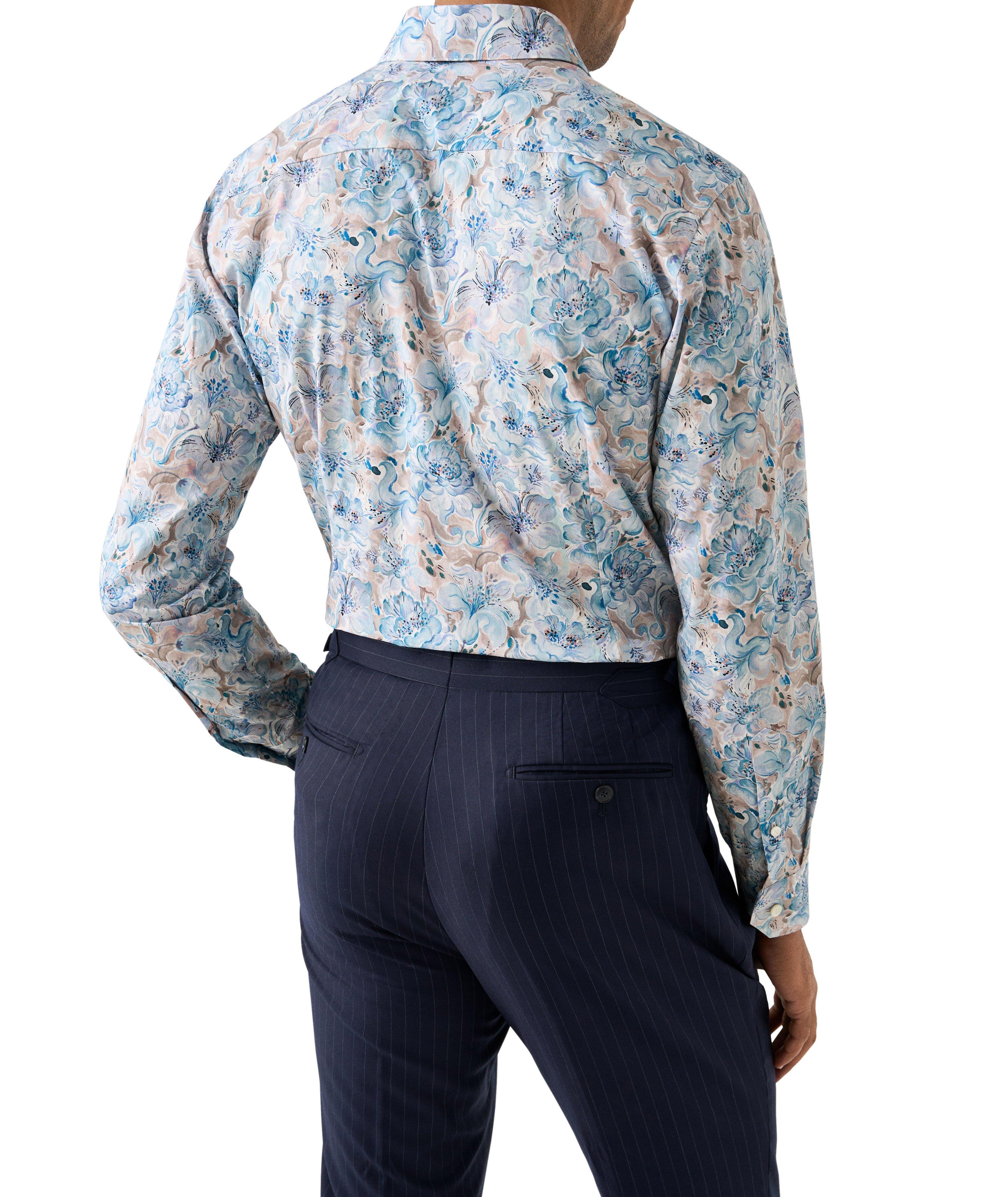 Contemporary-Fit Floral Elevated Dress Shirt image 2