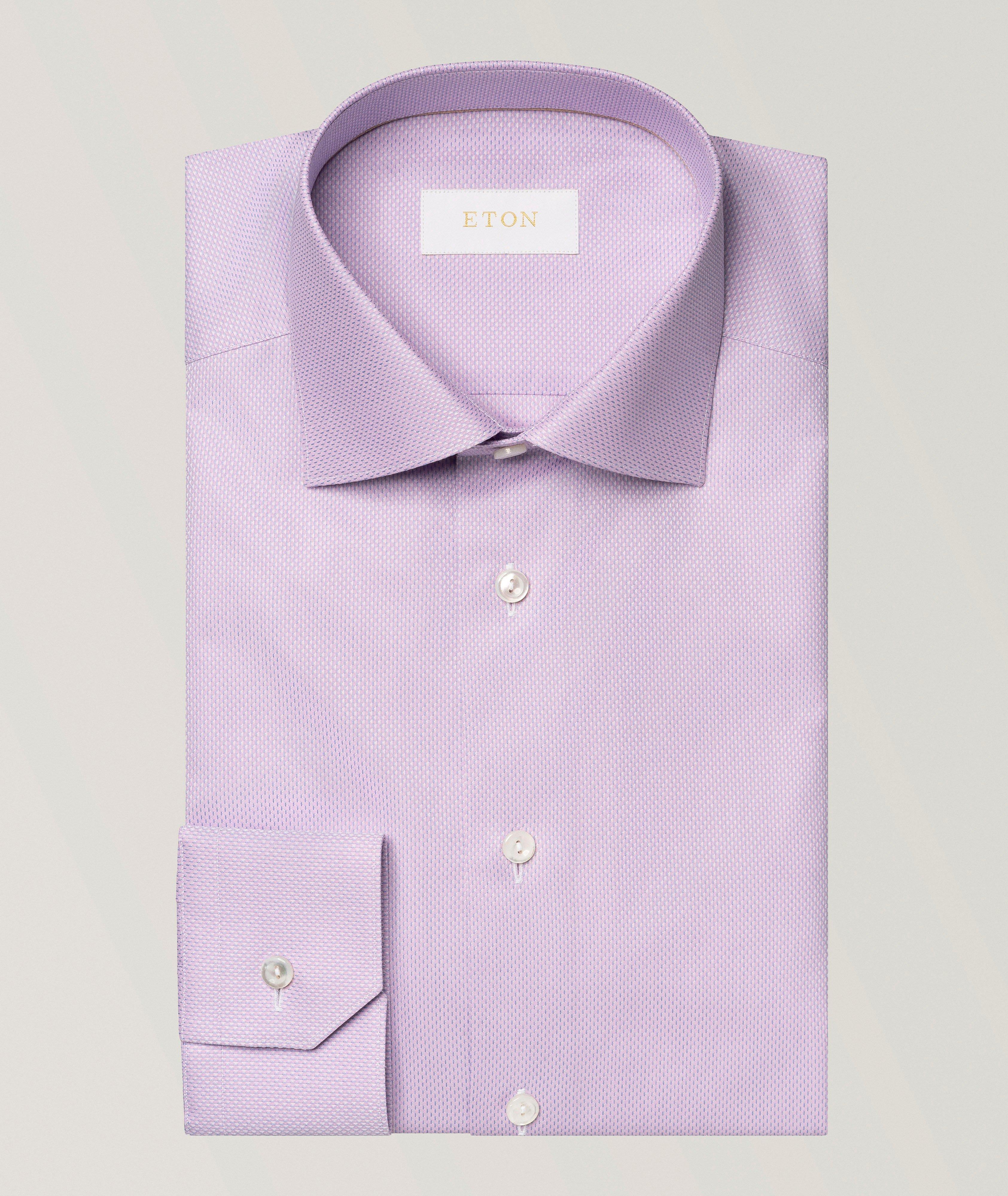 Contemporary-Fit Elevated Piqué Dress Shirt image 0