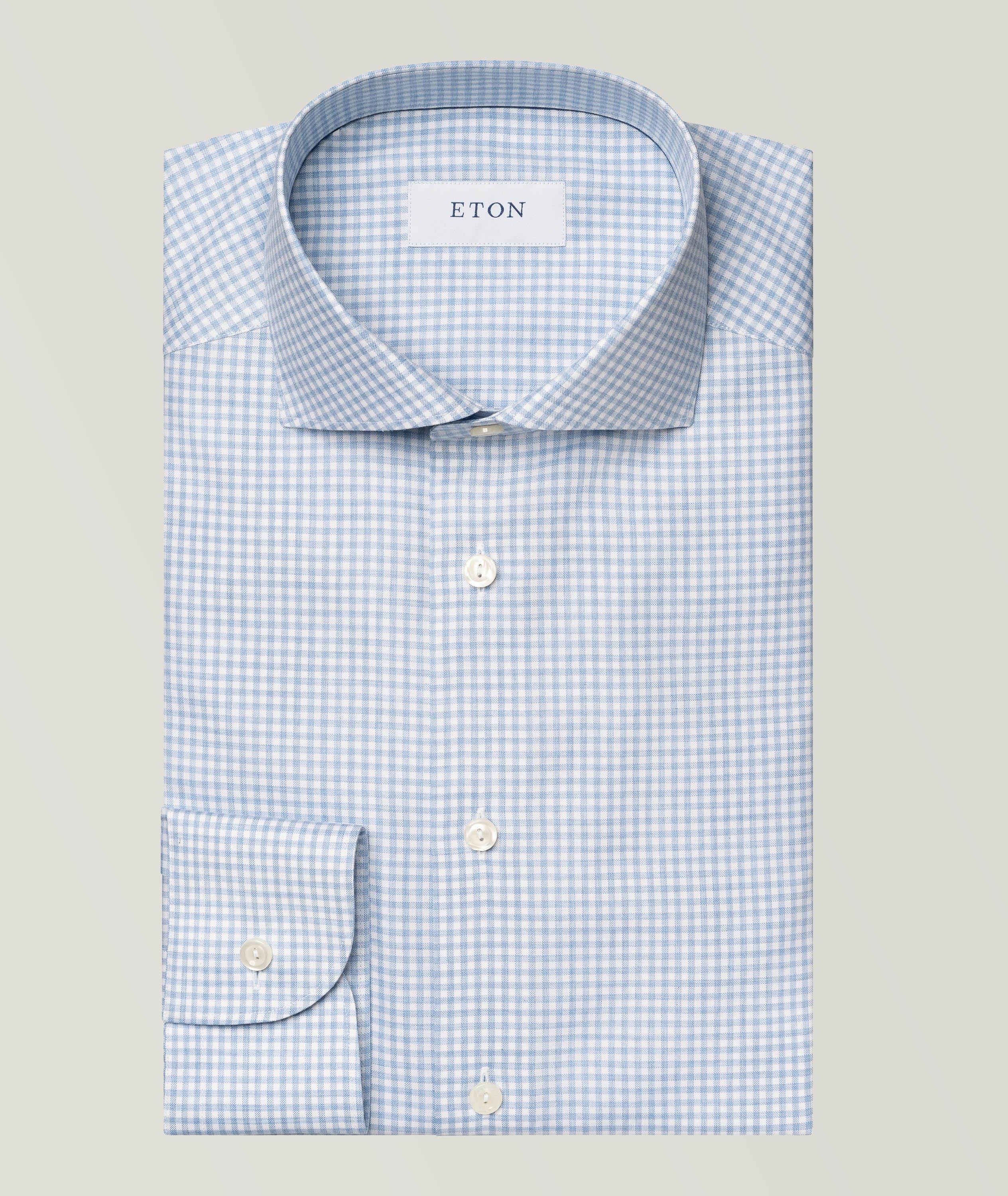 Slim-Fit Check Signature Oxford Dress Shirt  image 0