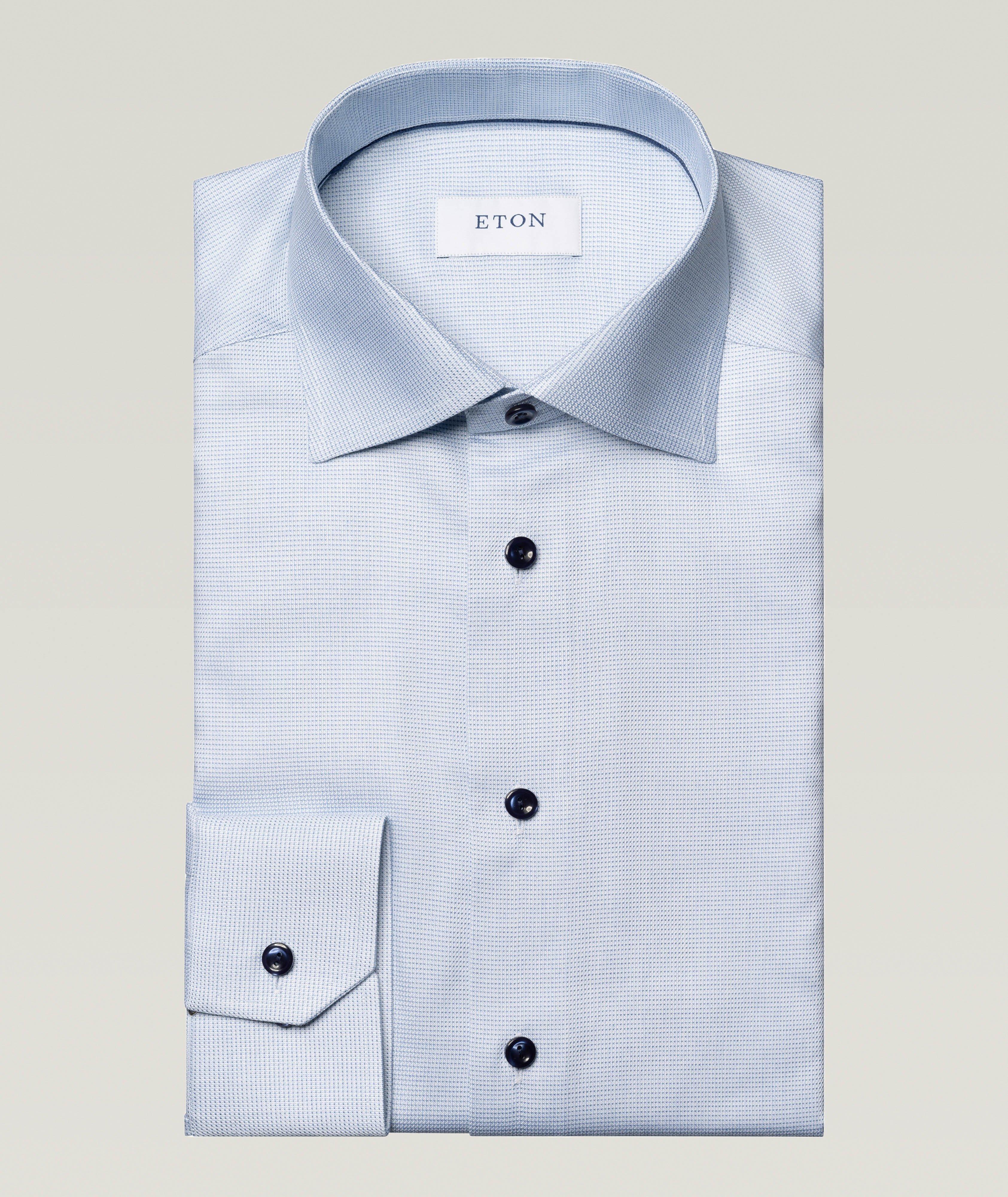 Contemporary-Fit Cotton-Blend Dress Shirt image 0