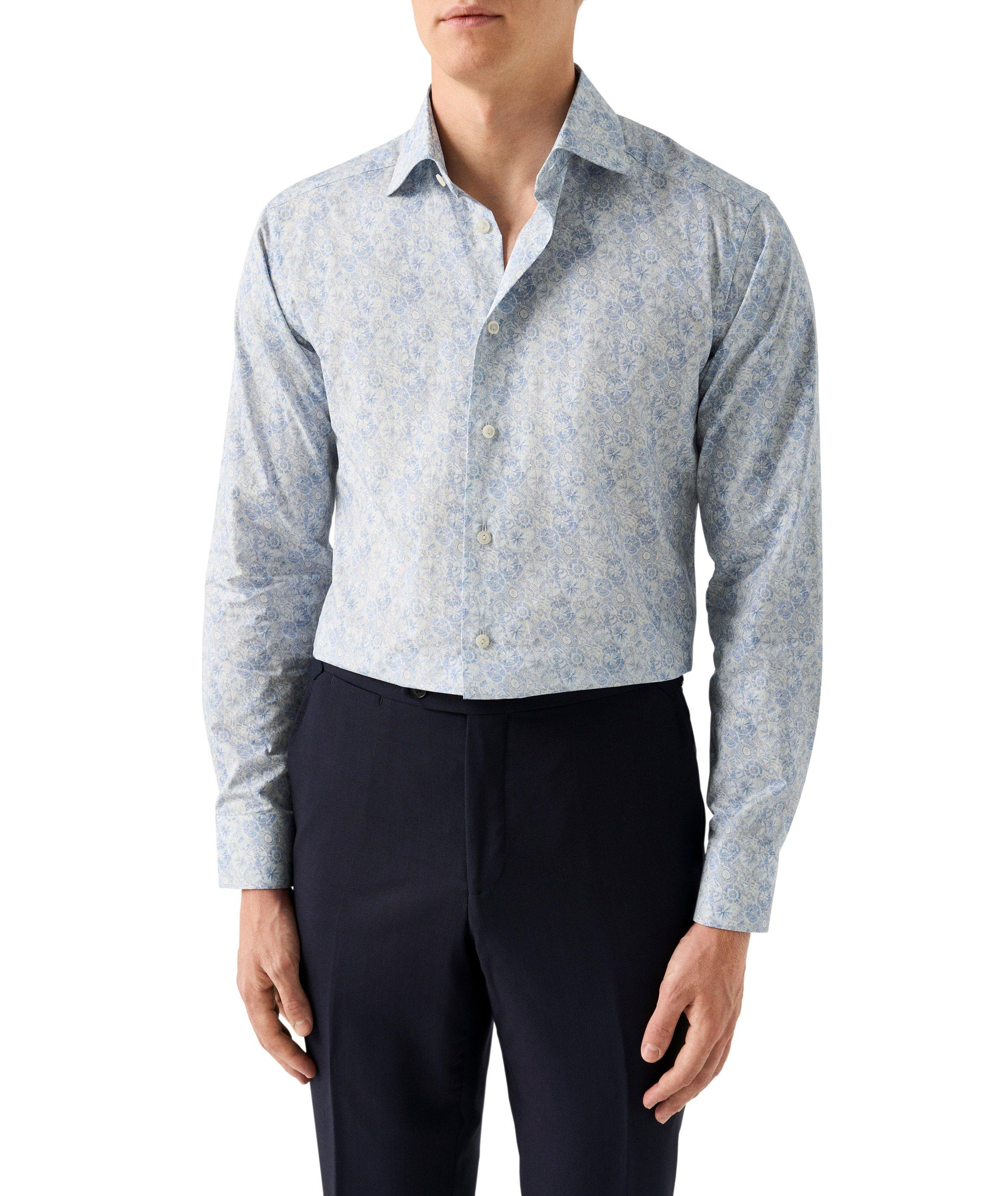 Chemise habillée en twill de coupe contemporaine image 1