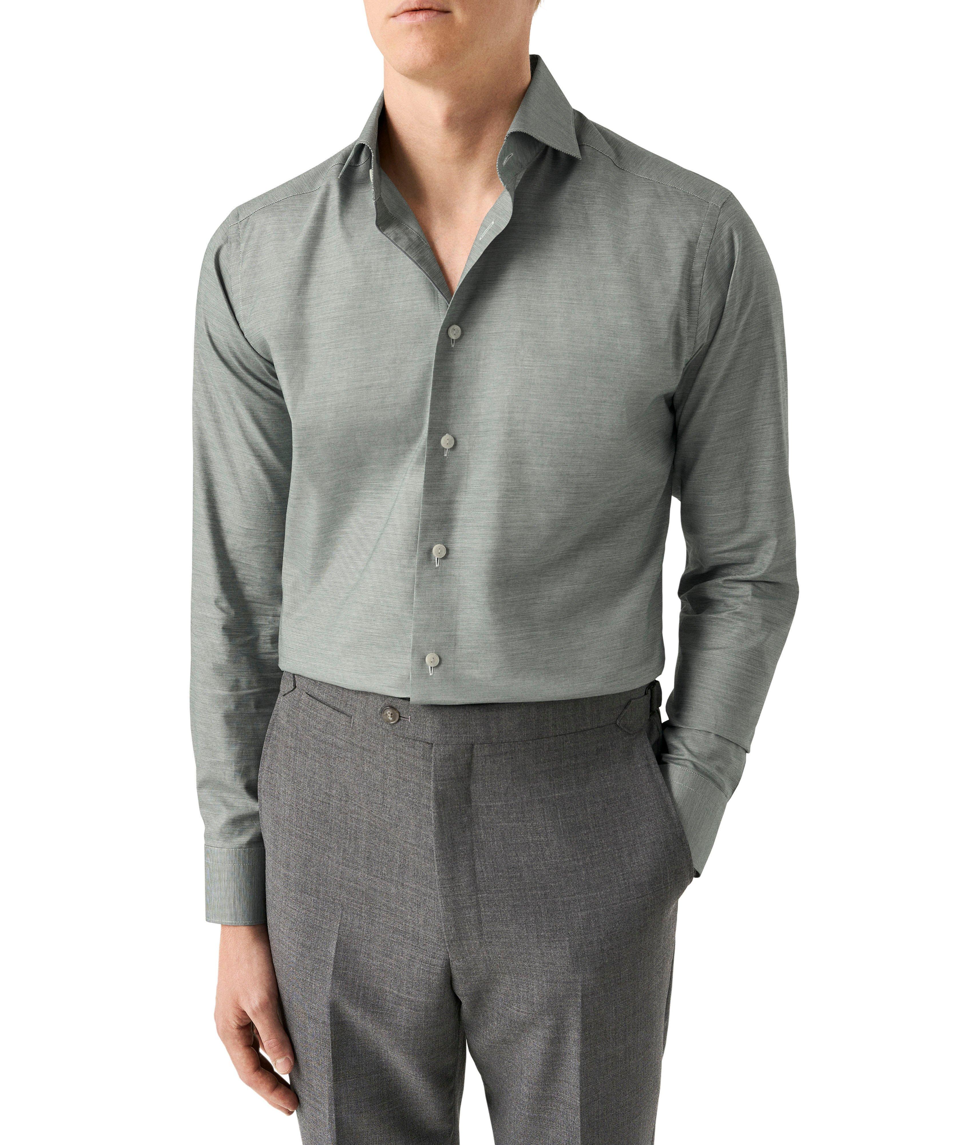 Contemporary-Fit Signature Oxford Dress Shirt image 1