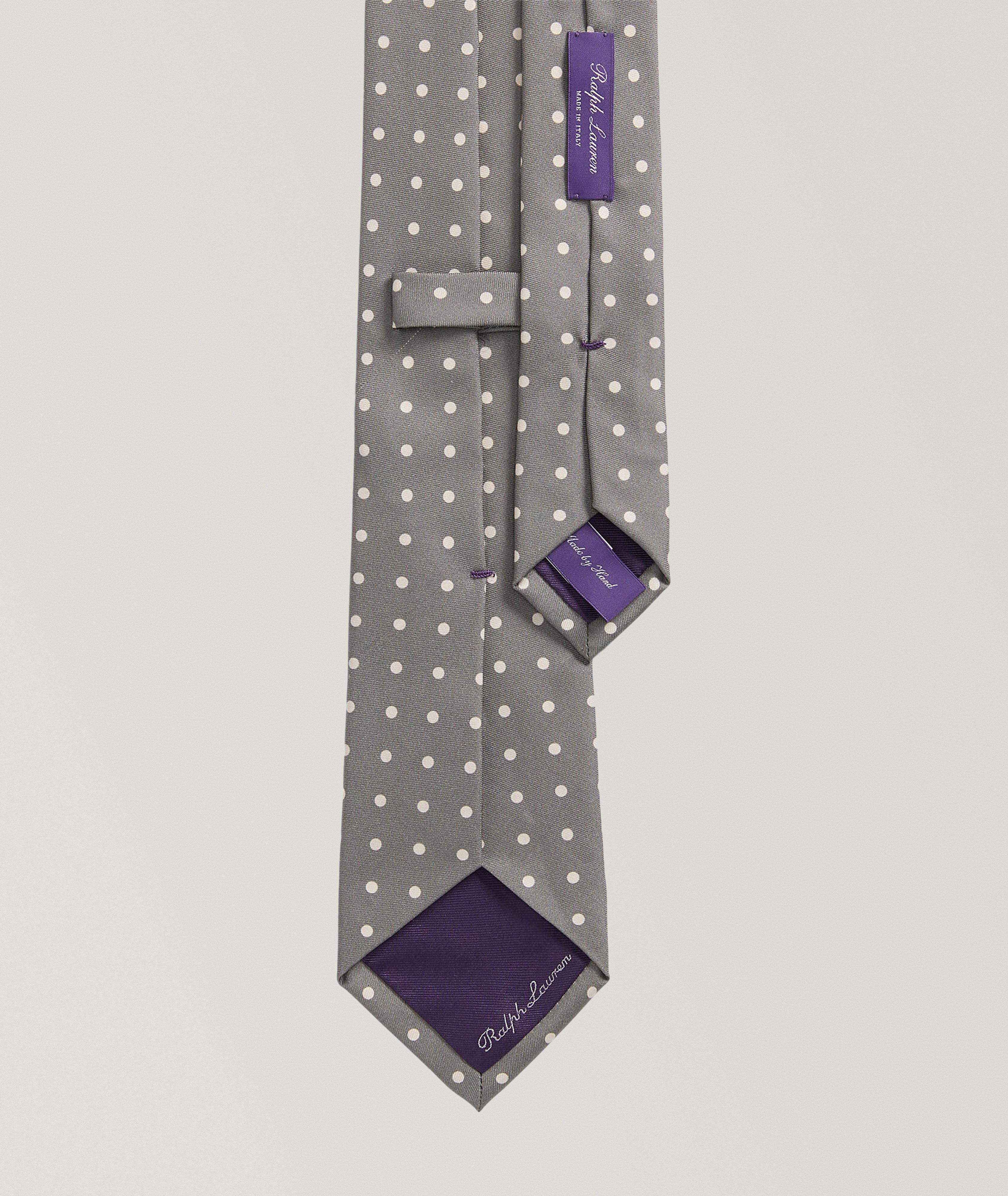 Foulard Spot Cashmere-Silk Tie  image 1