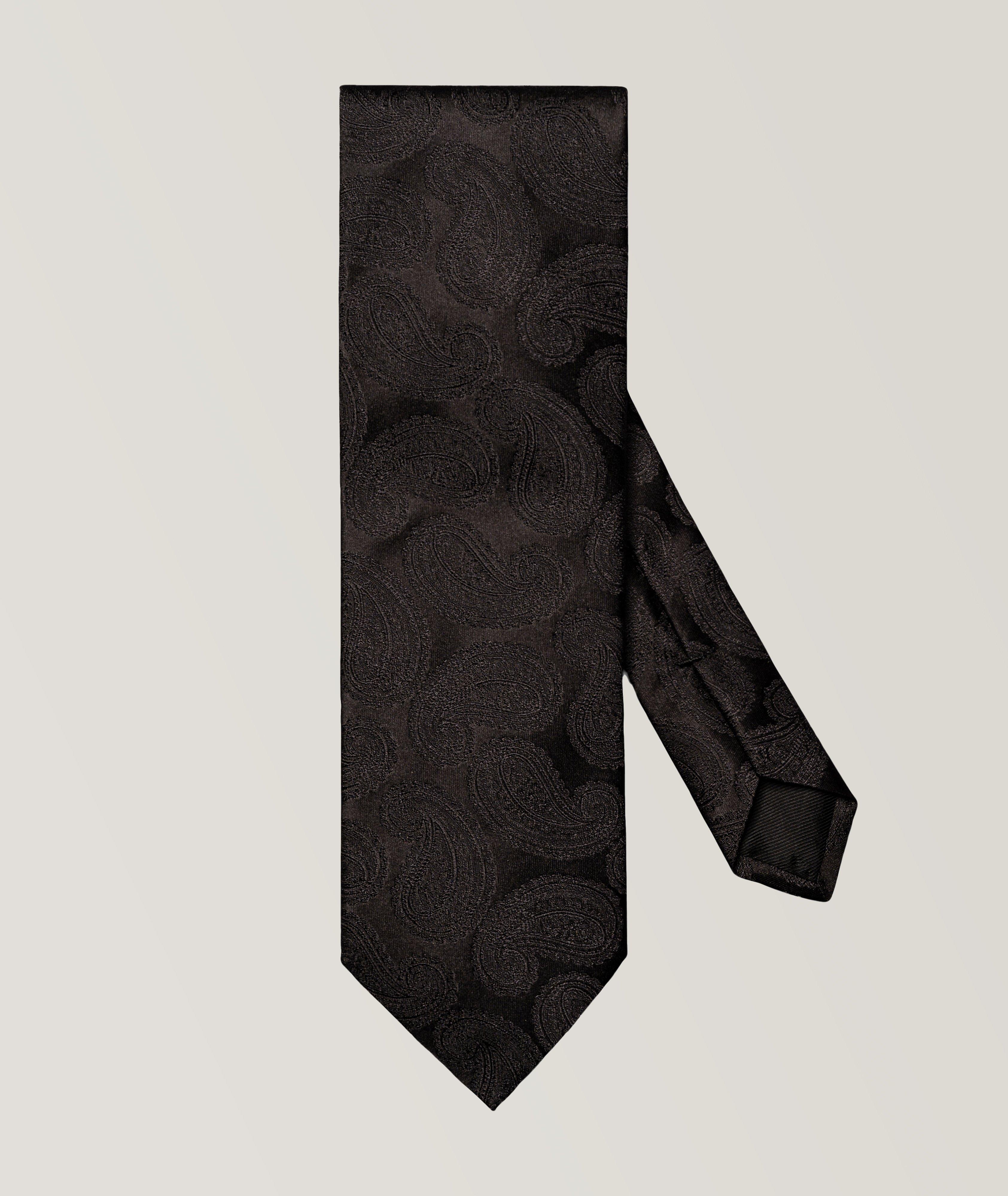 Paisley Woven Silk Tie image 0