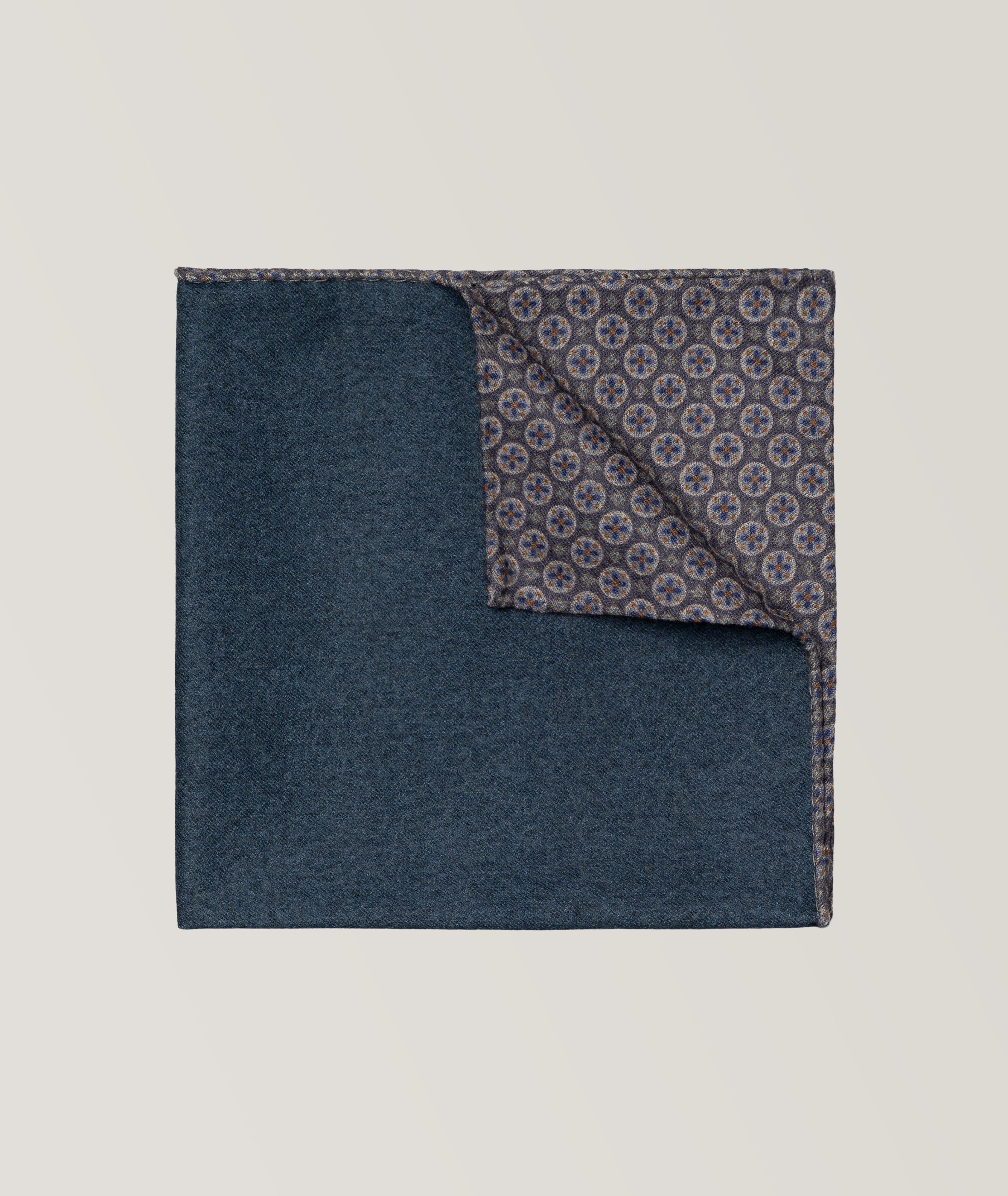 Two-Sided Wool Pocket Square image 0