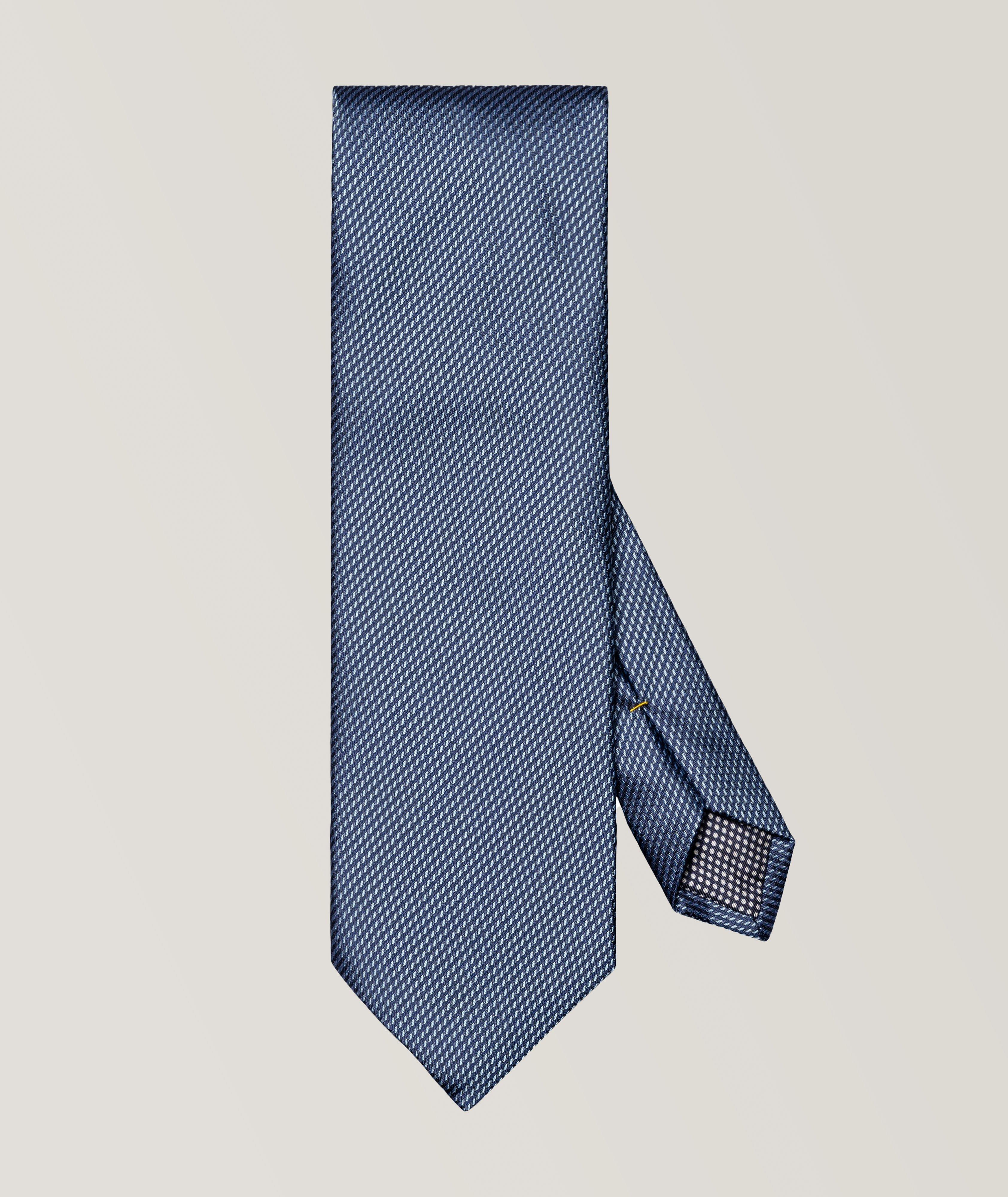 Textured Weave Silk Tie image 0