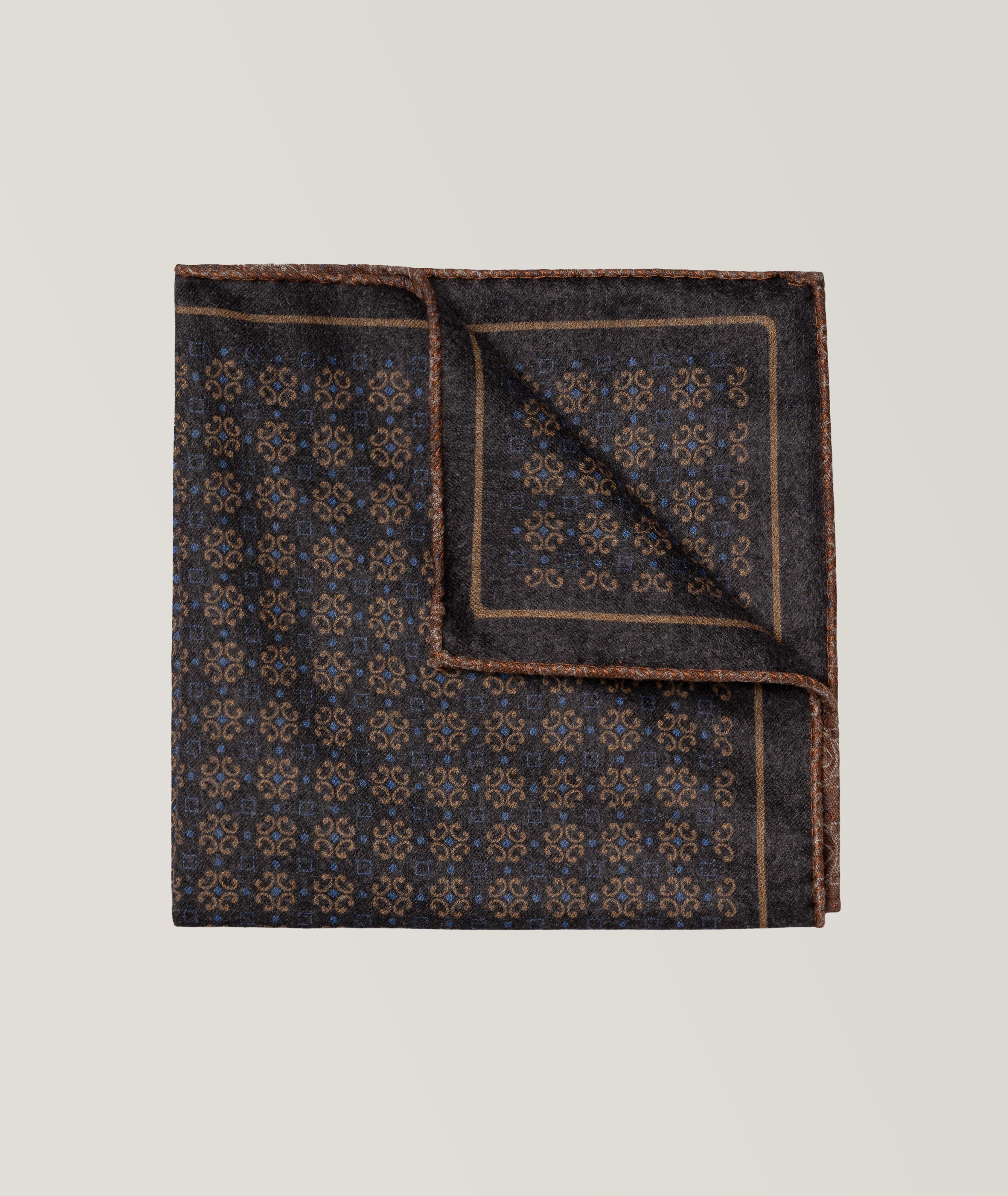 Two-Sided Wool Pocket Square image 0
