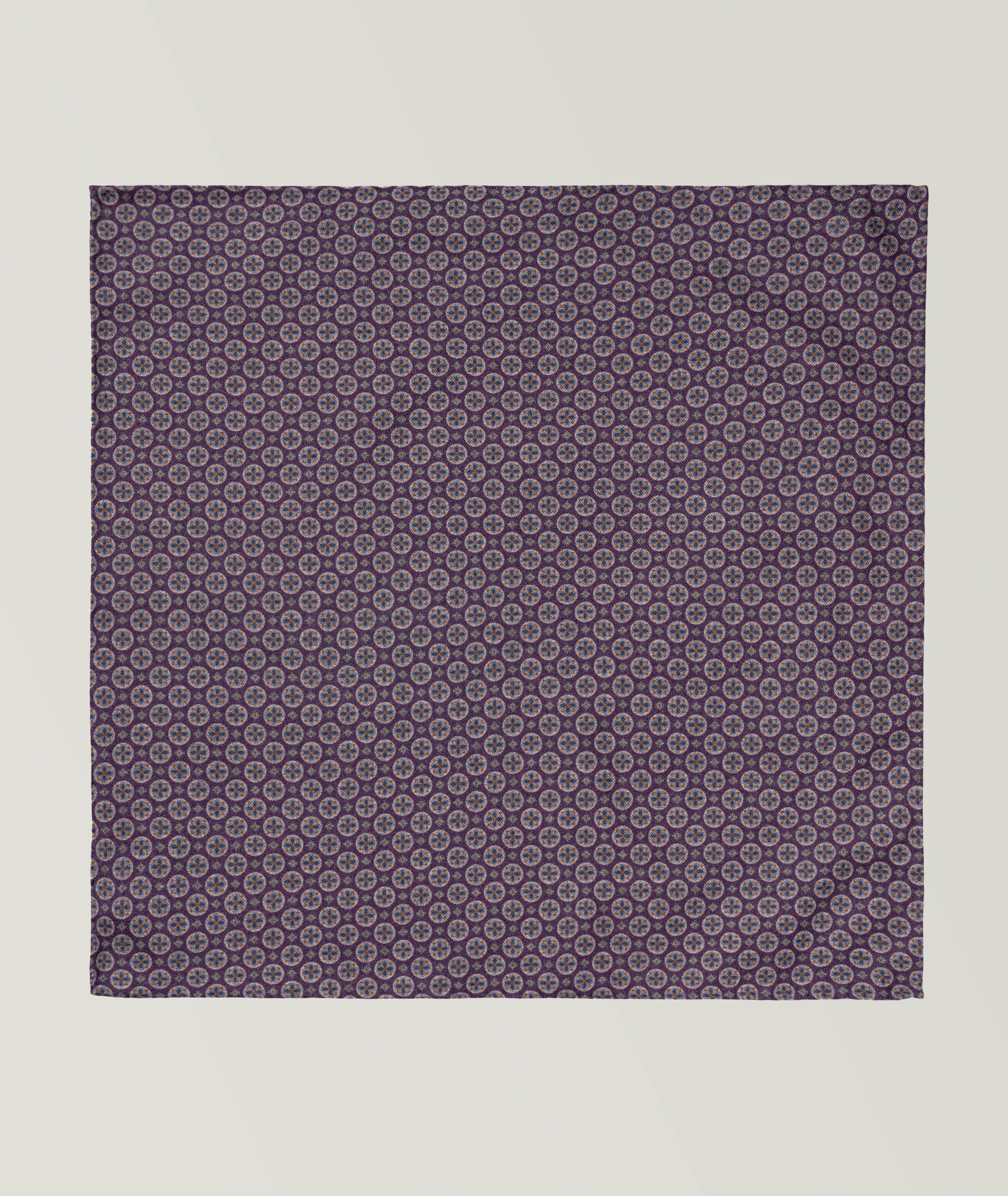 Two-Sided Wool Pocket Square image 1