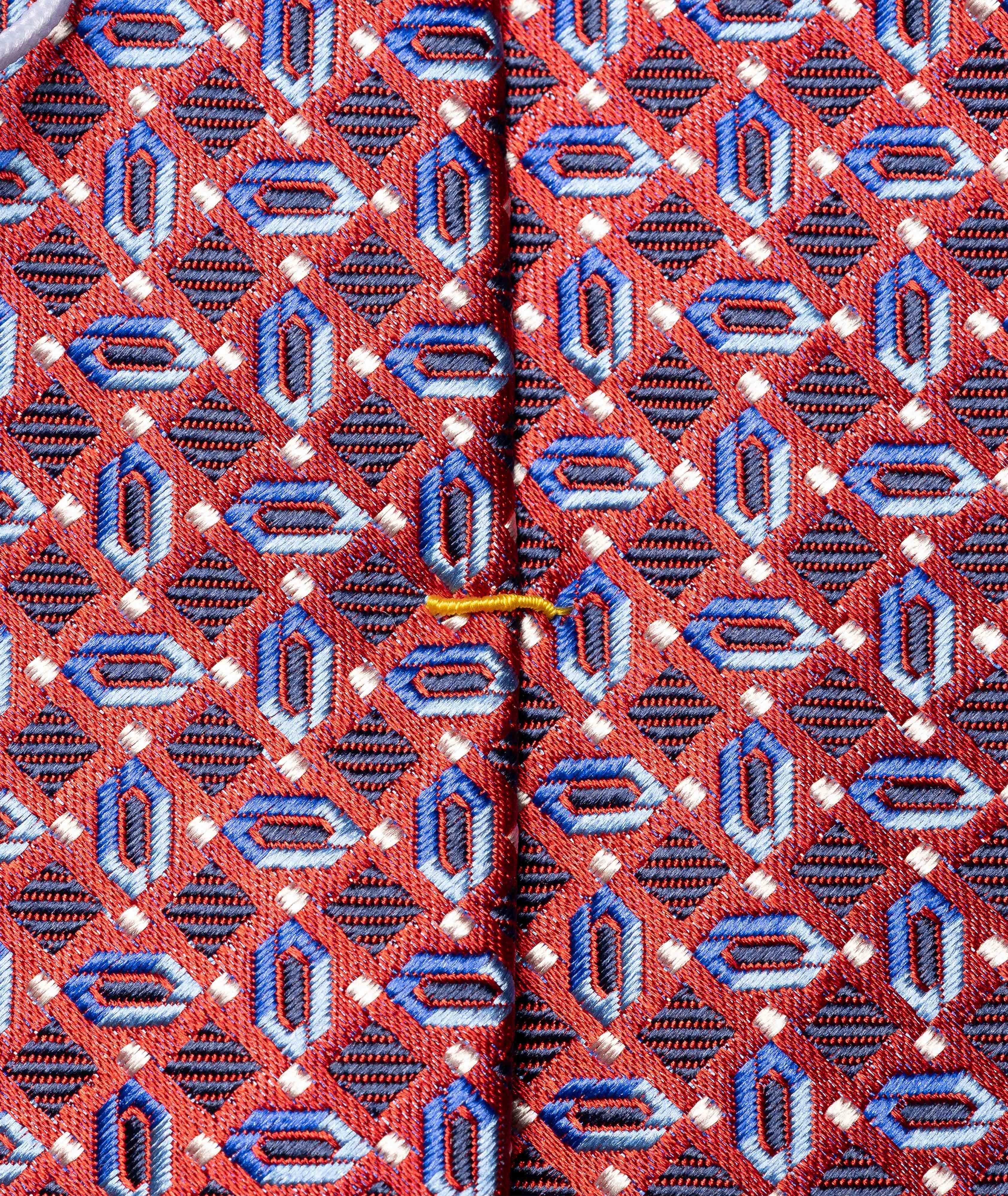 Geometric Silk Tie image 1
