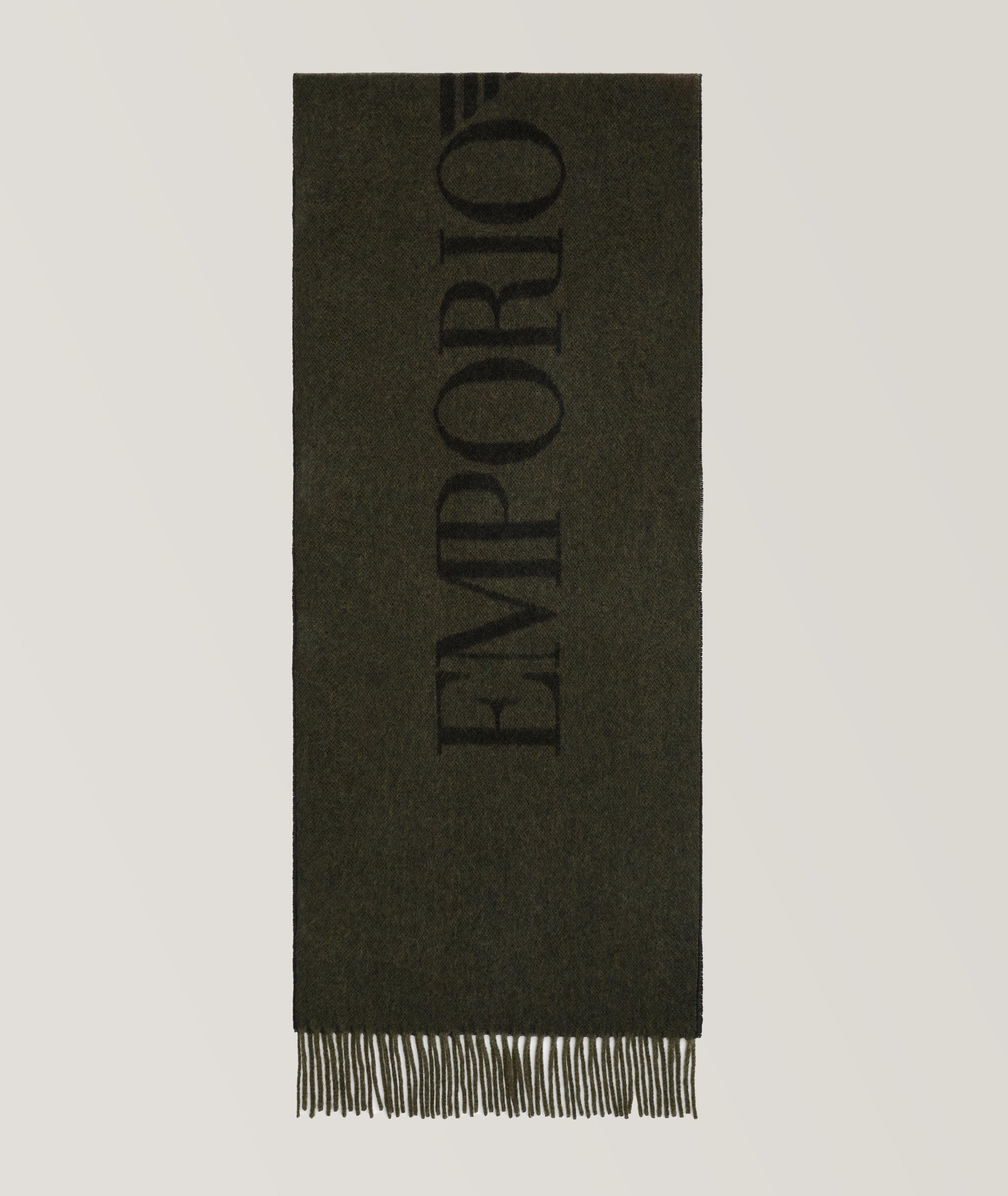 Two-Tone Wool Scarf image 0