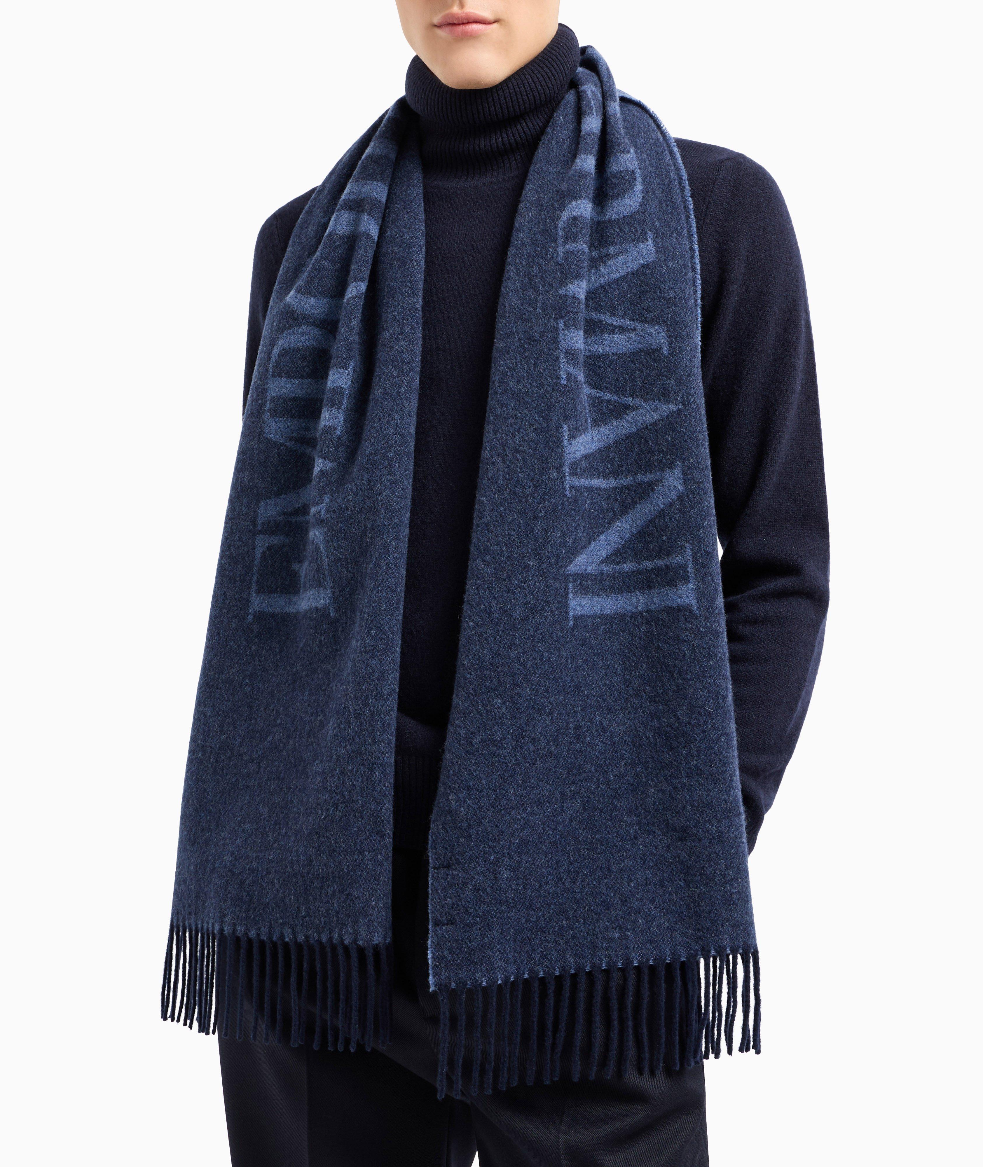 Two-Tone Wool Scarf image 2