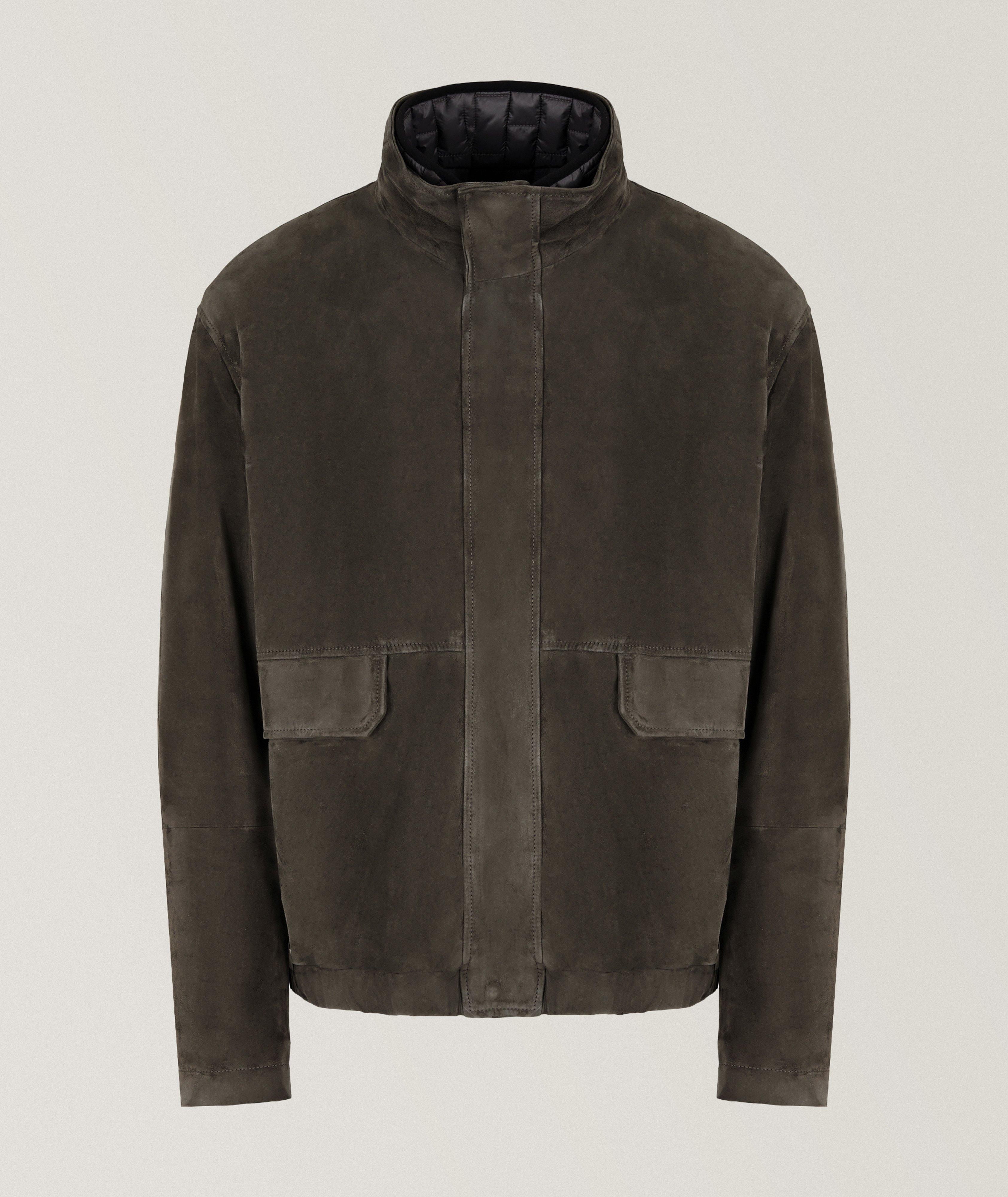 Goat Suede Removable Inner Blouson image 0