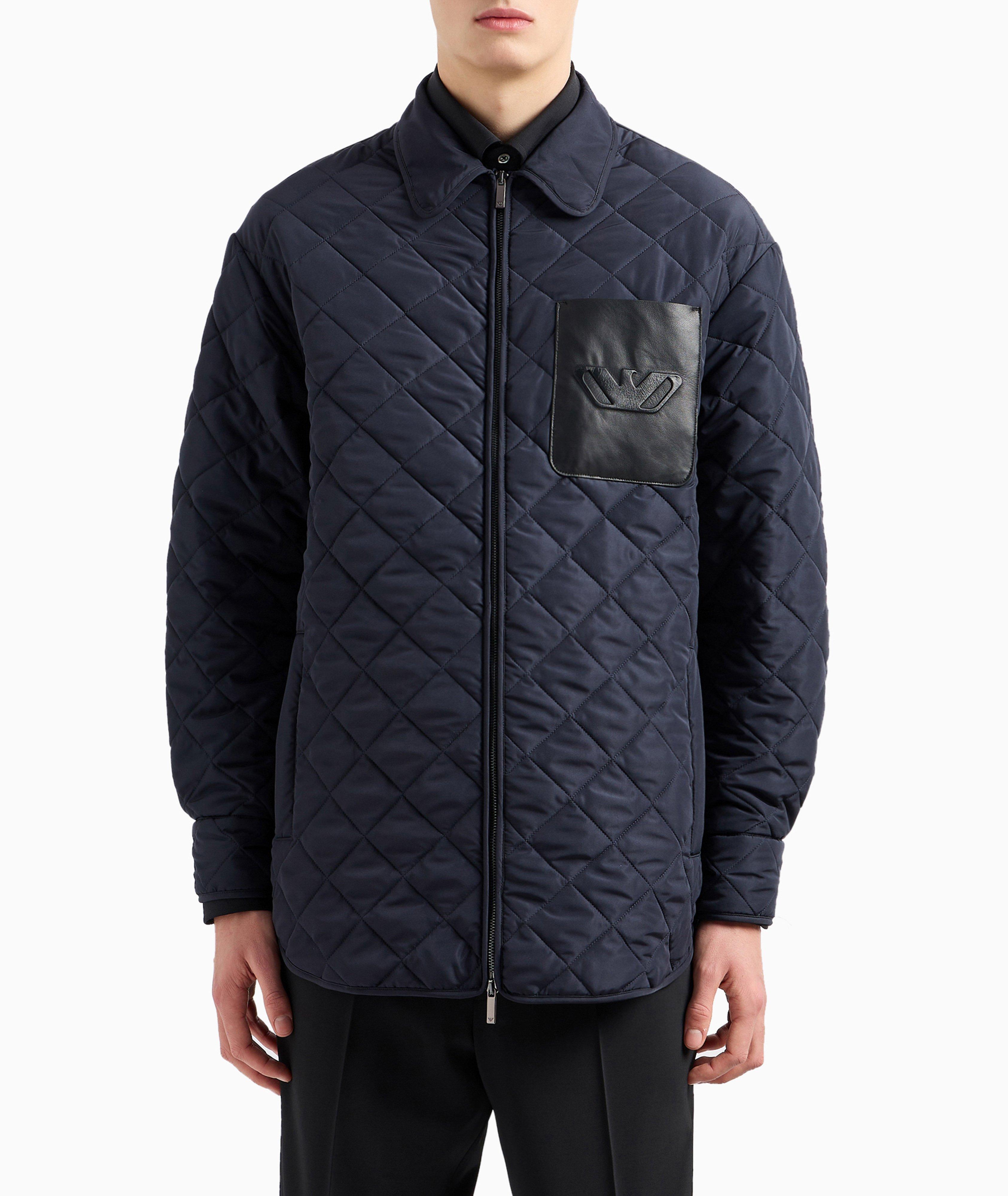 Diamond-Quilted Blouson image 1