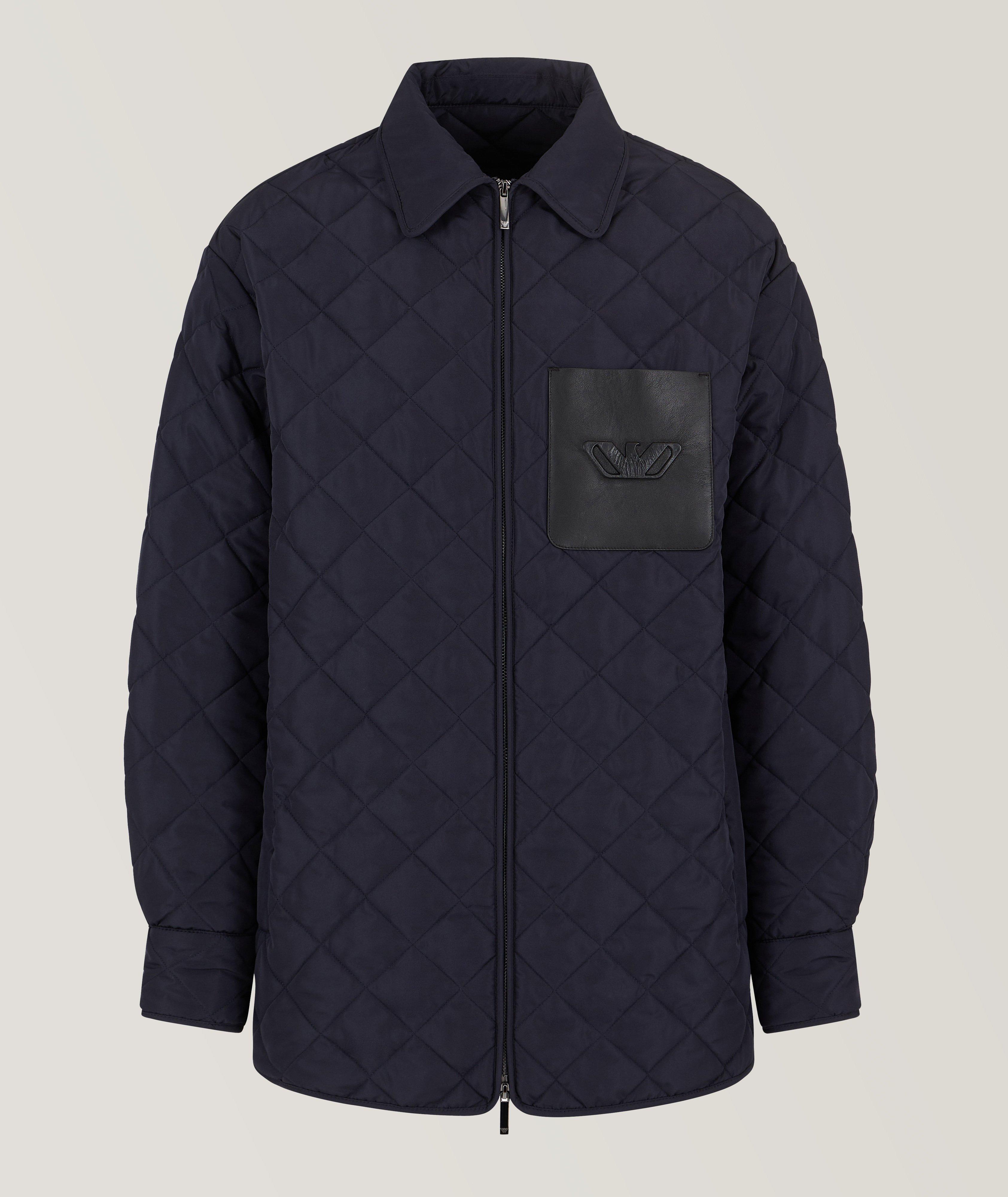 Diamond-Quilted Blouson image 0