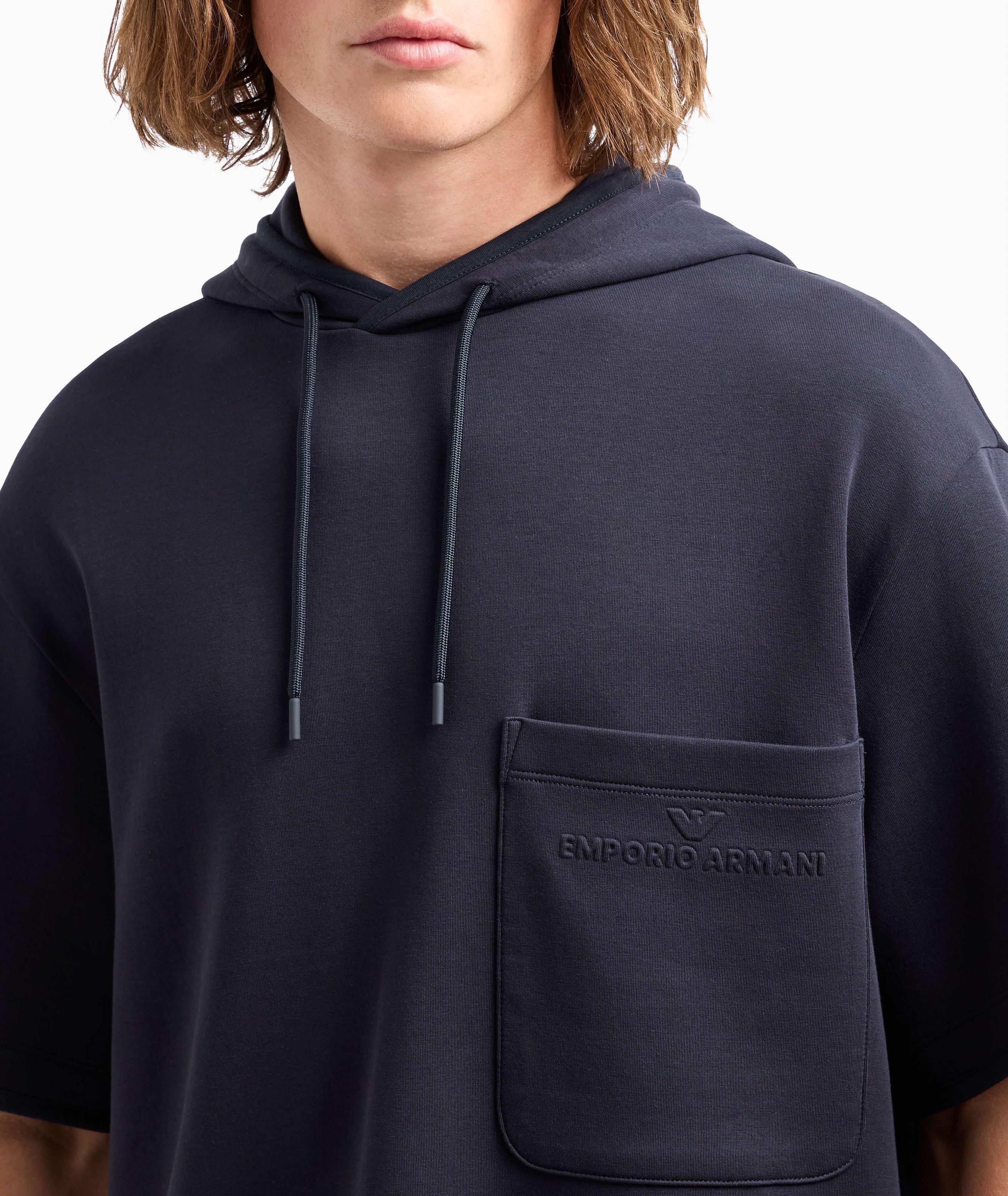 Double Jersey Hooded Sweater  image 3