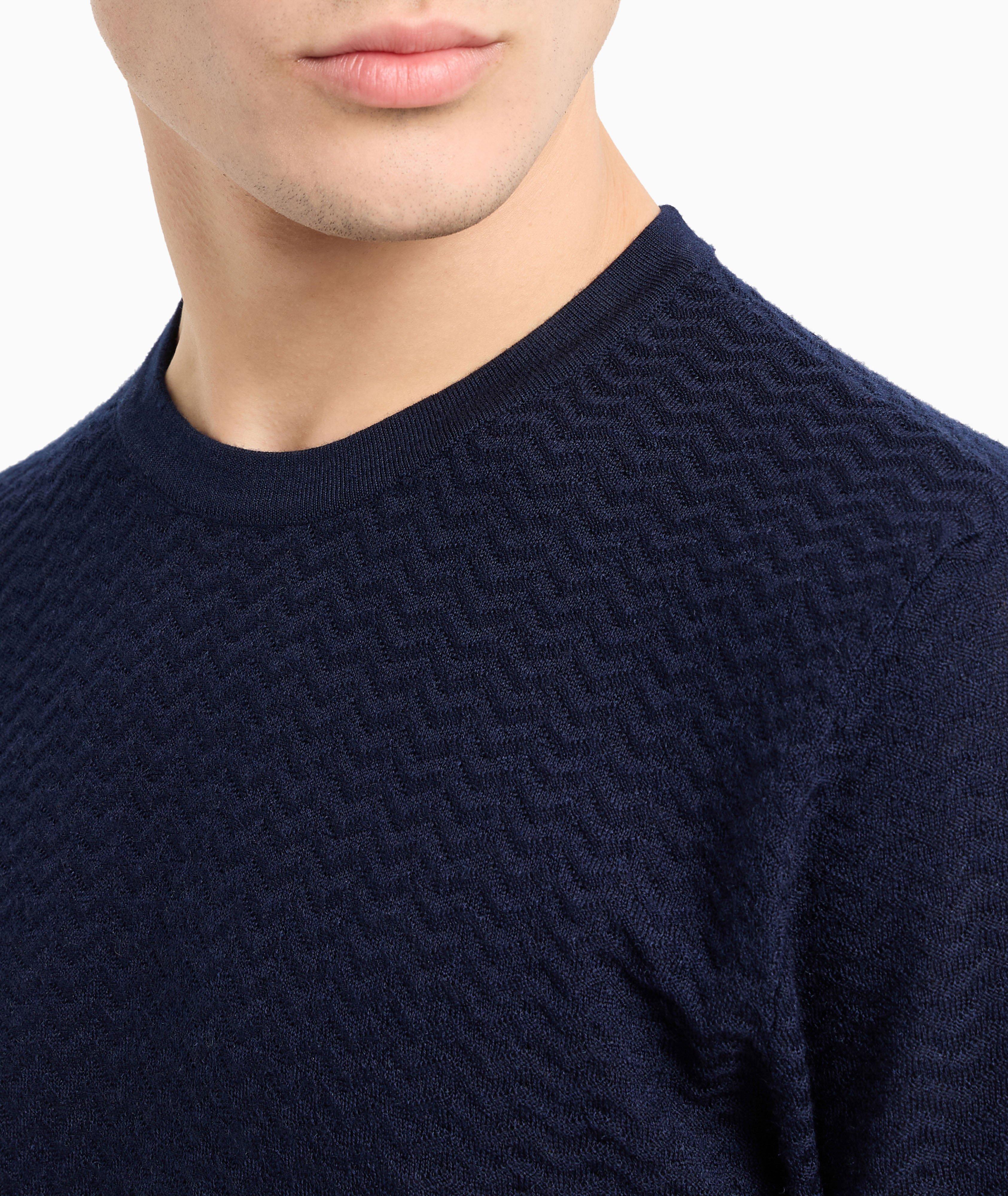 All-Over Jacquard Knit Sweater  image 3