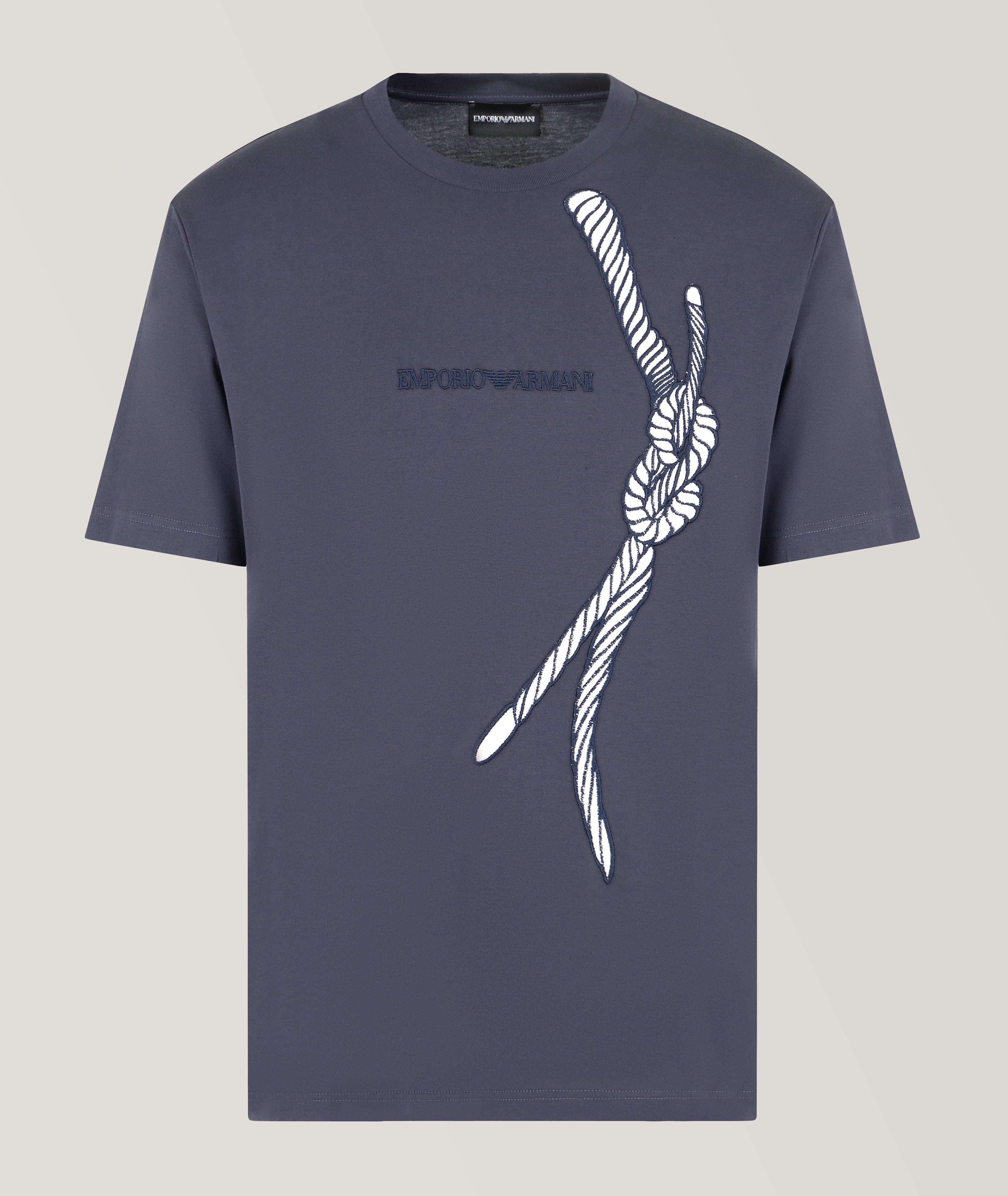 Embroidered Rope & Logo T-Shirt  image 0