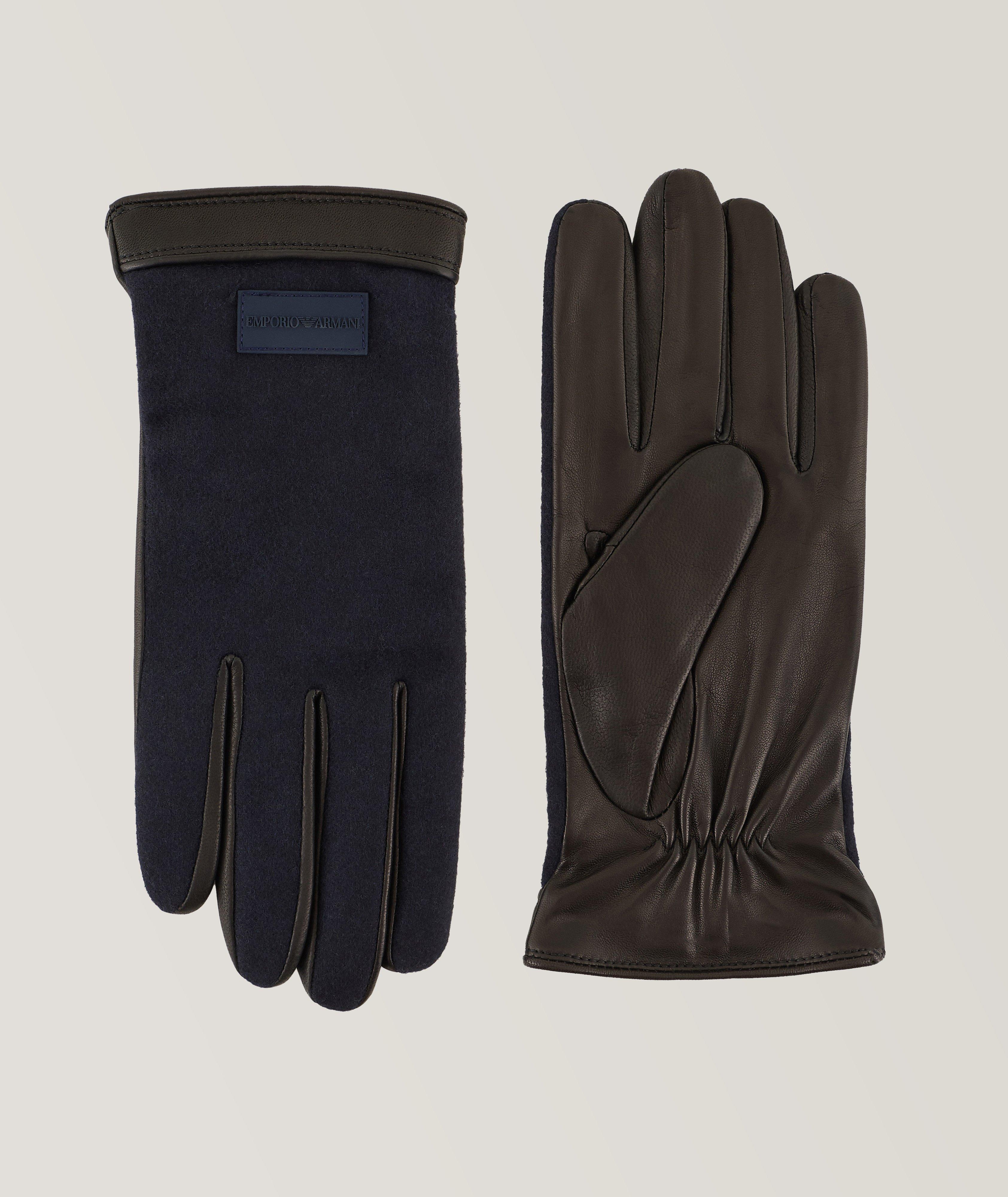 Nappa Leather-Wool Gloves image 0