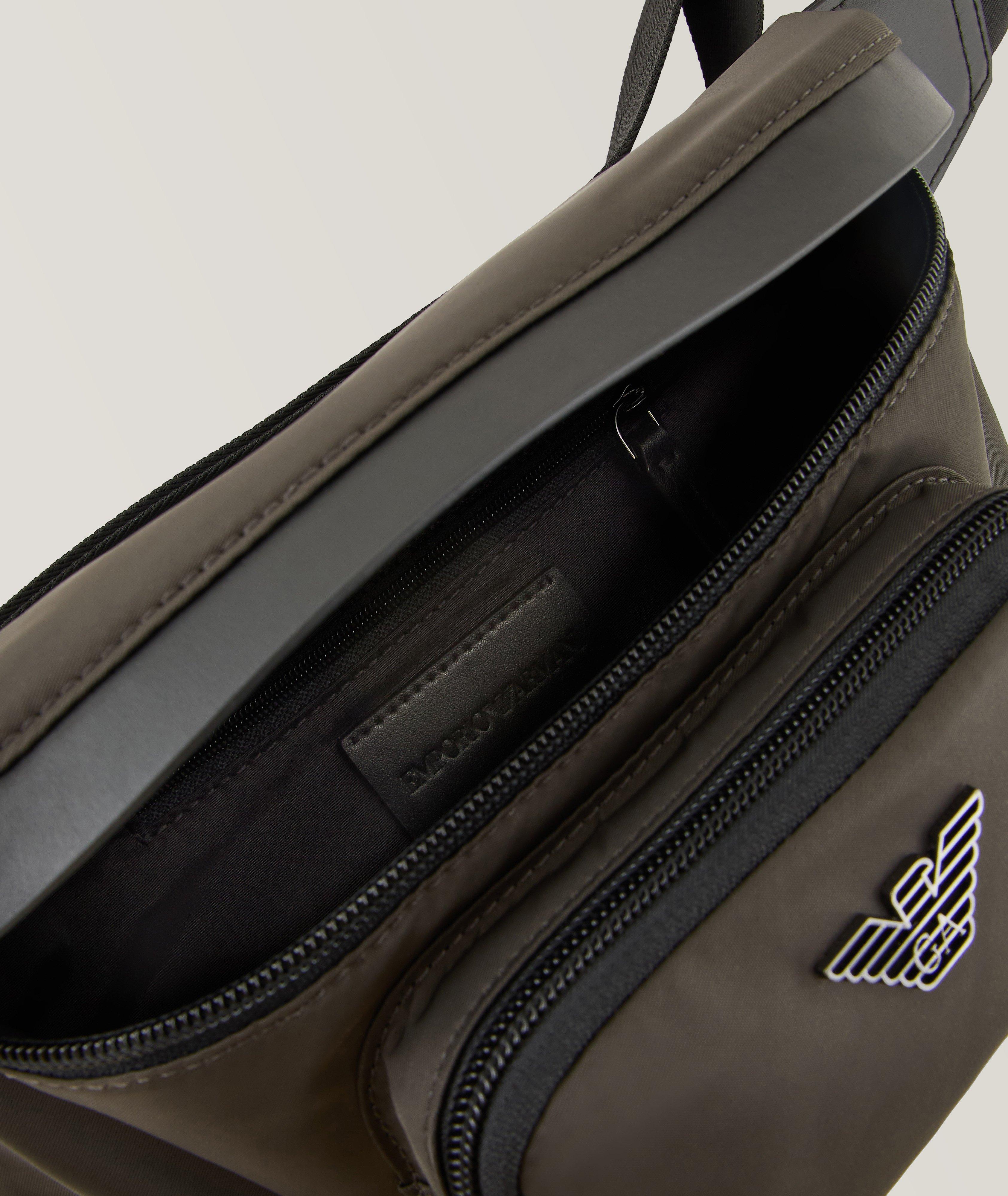 Metallic Eagle Logo Belt Bag image 3