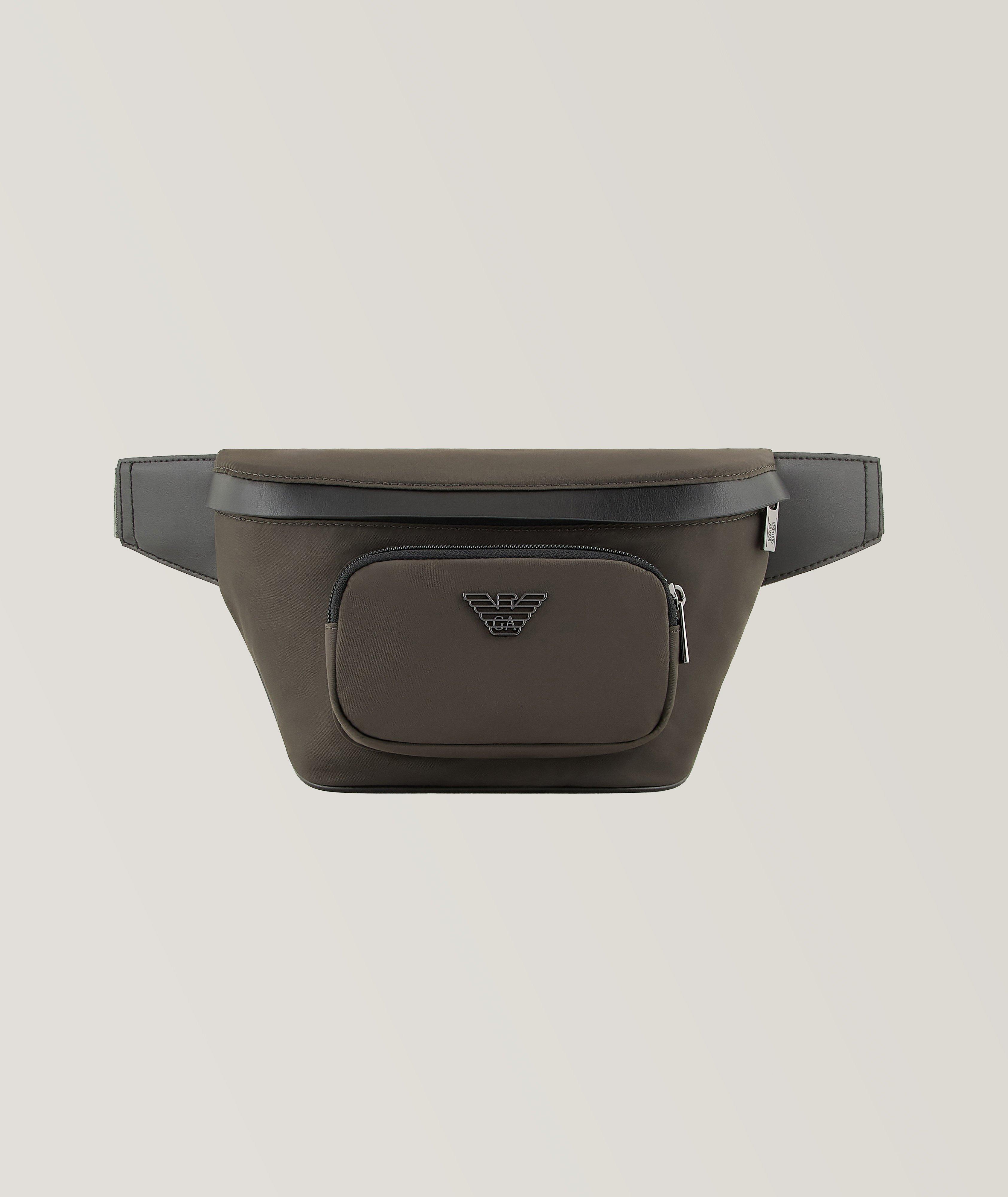 Metallic Eagle Logo Belt Bag image 0